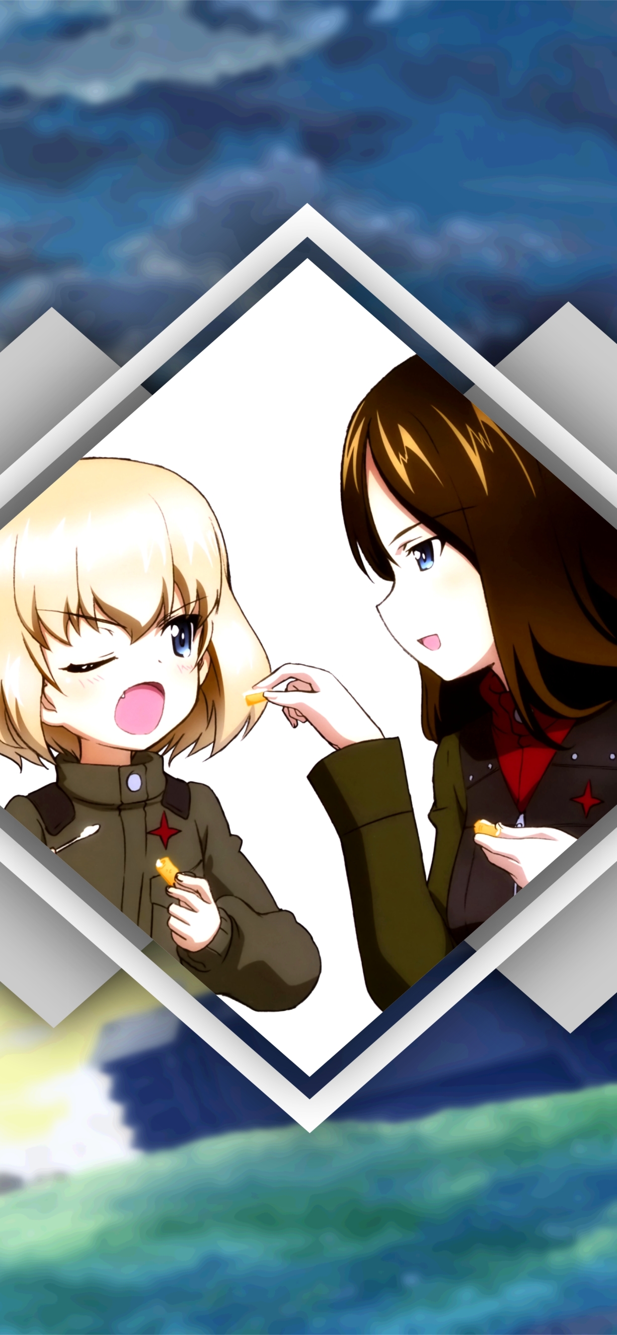 Handy-Wallpaper Animes, Girls Und Panzer kostenlos herunterladen.