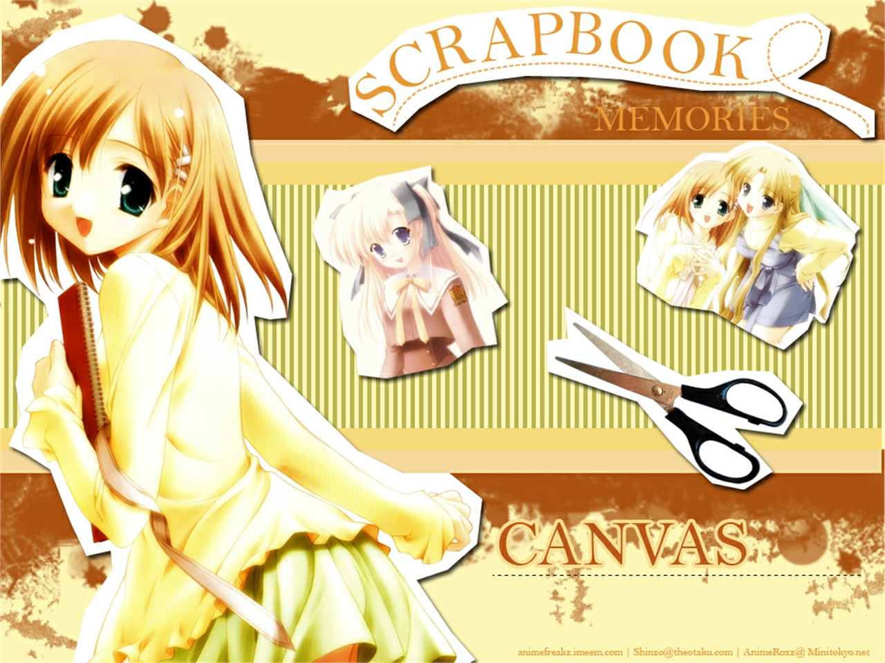 Free download wallpaper Anime, Canvas ~Sepia Iro No Motif~ on your PC desktop