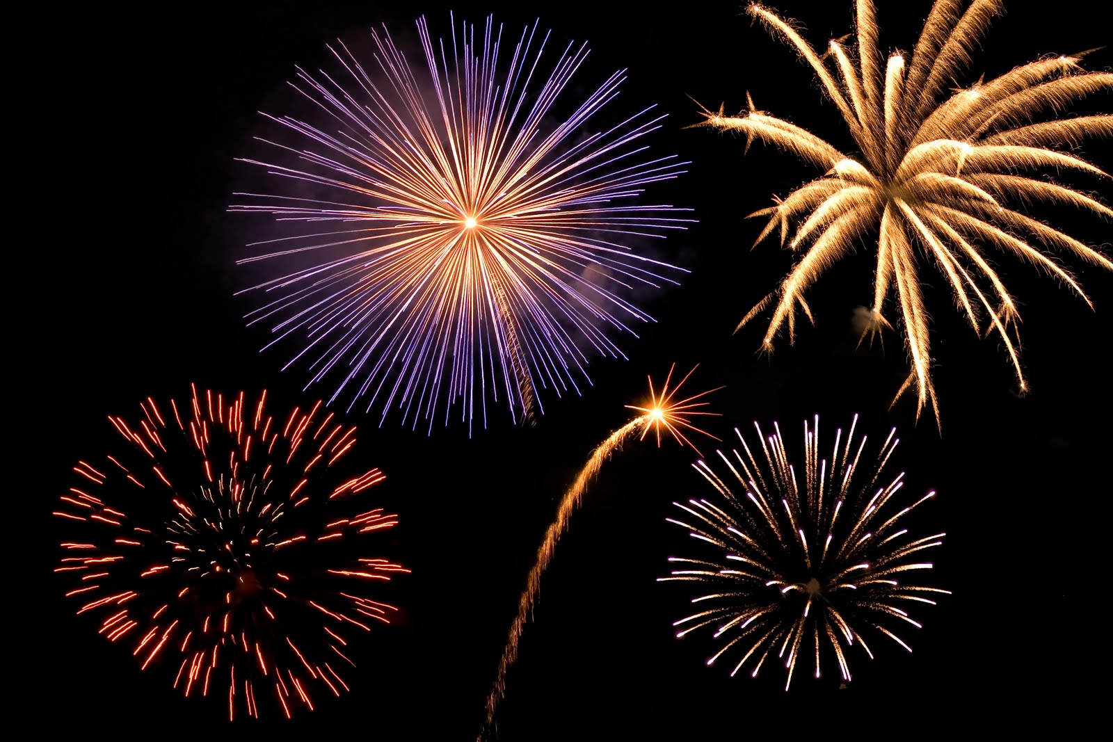 Download mobile wallpaper Fireworks, Photography for free.