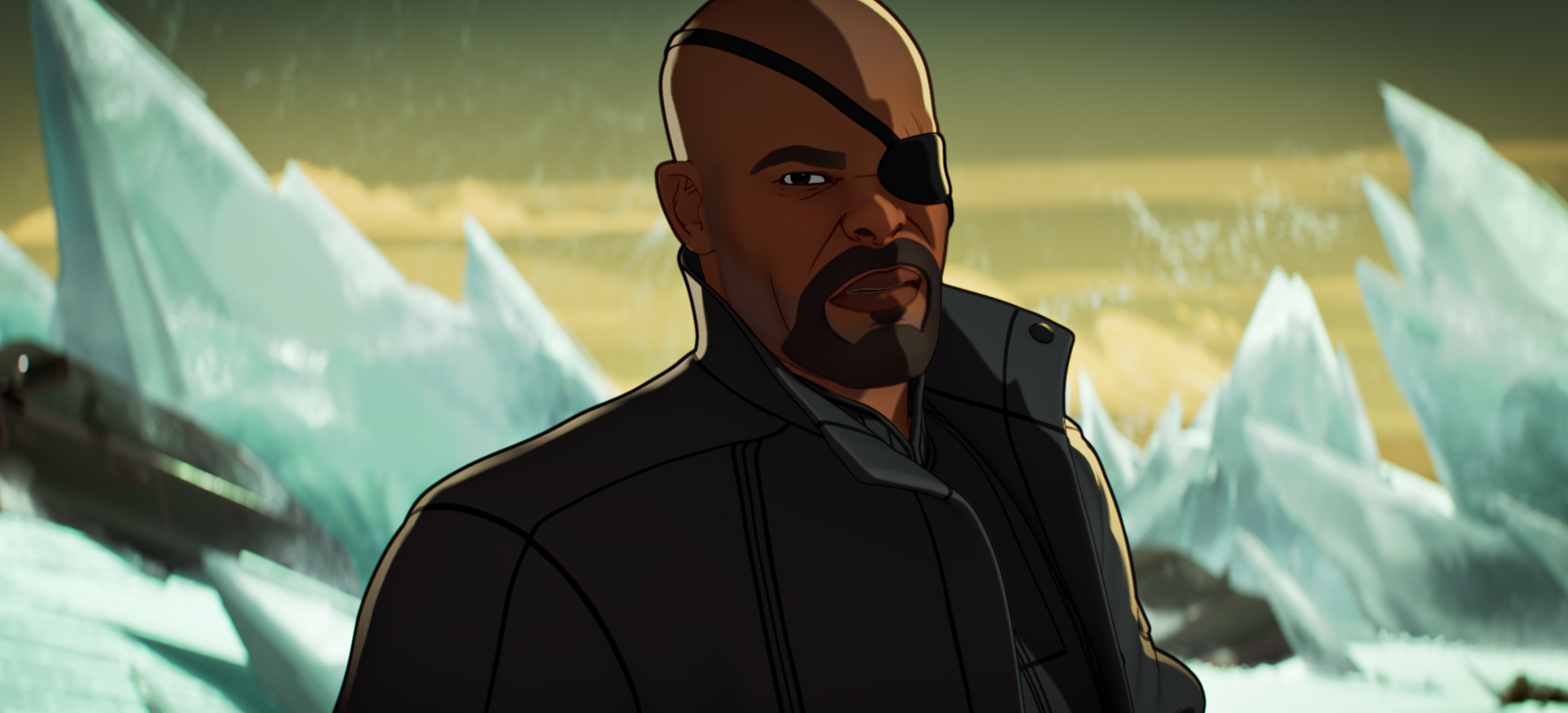Free download wallpaper Tv Show, Nick Fury, Eye Patch, What If ? on your PC desktop