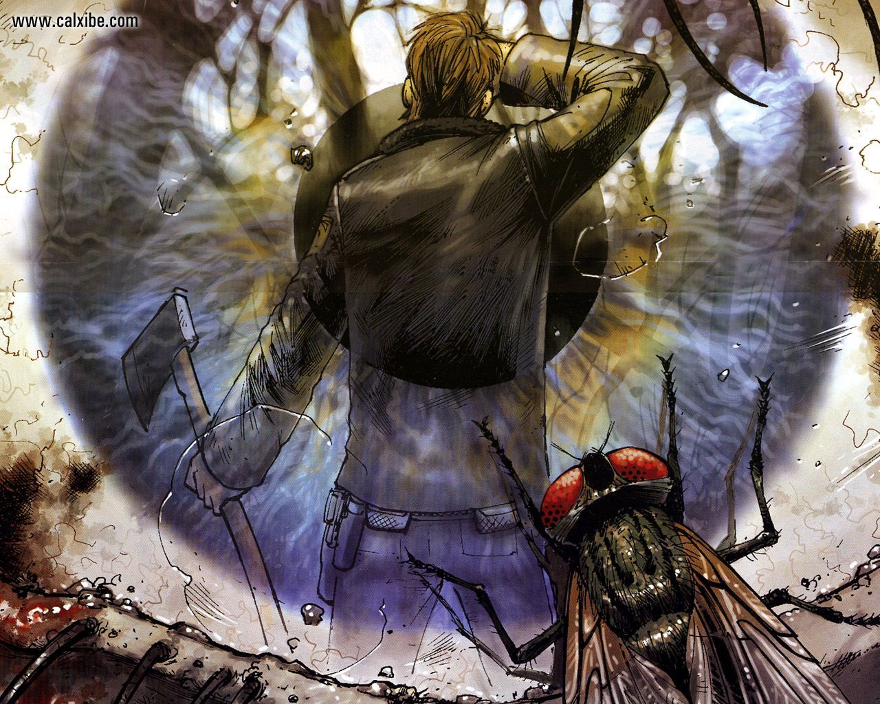 Download mobile wallpaper Comics, The Walking Dead for free.