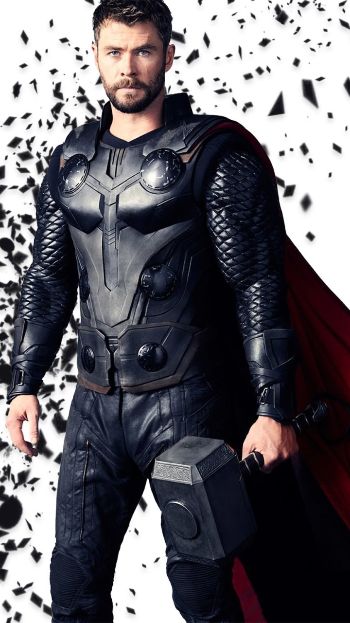 Handy-Wallpaper Filme, Thor, Die Rächer, Chris Hemsworth, Avengers: Infinity War kostenlos herunterladen.