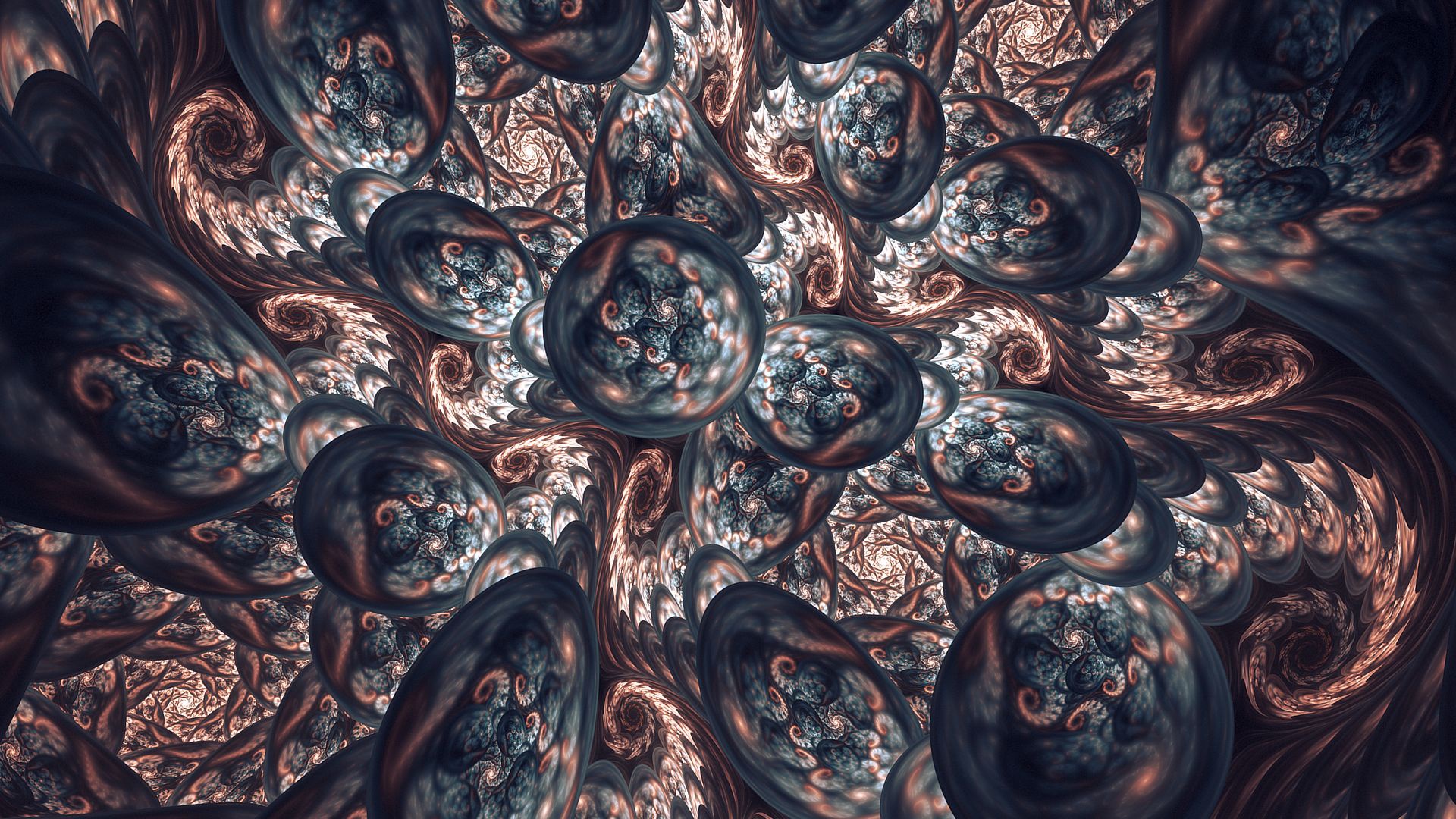 Download mobile wallpaper Abstract, Fractal, Swirl for free.