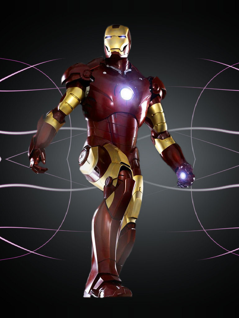 Handy-Wallpaper Iron Man, Comics kostenlos herunterladen.