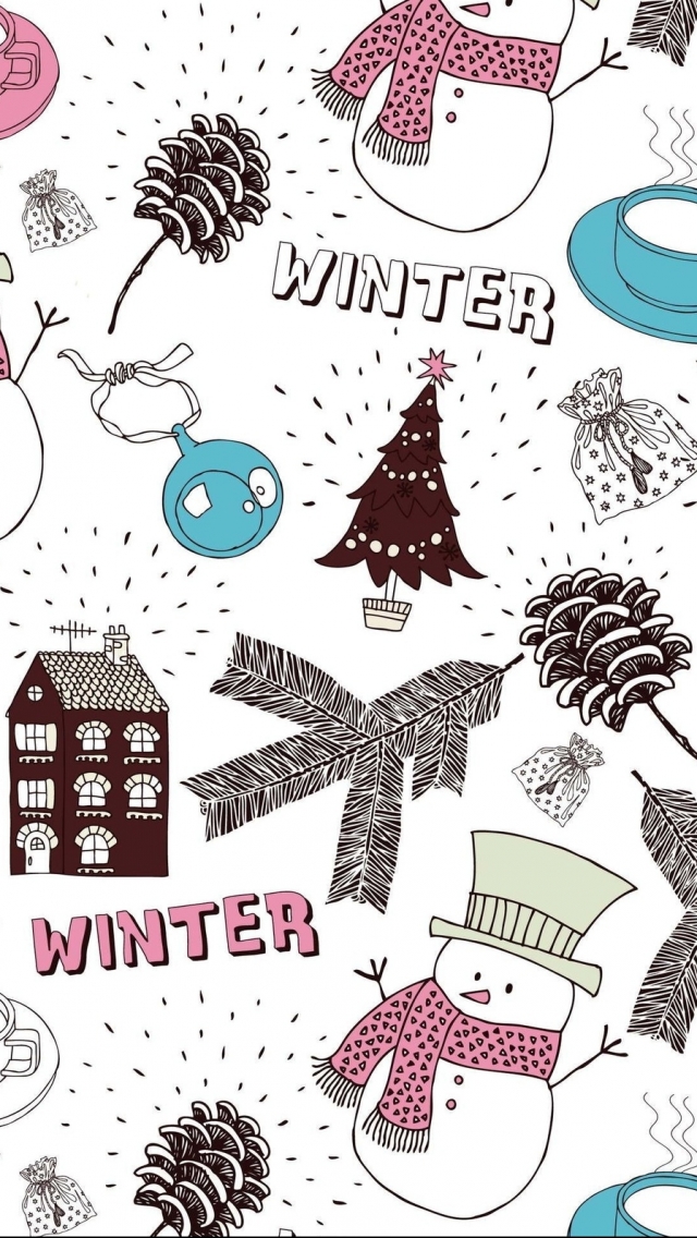 Download mobile wallpaper Winter, Holiday for free.