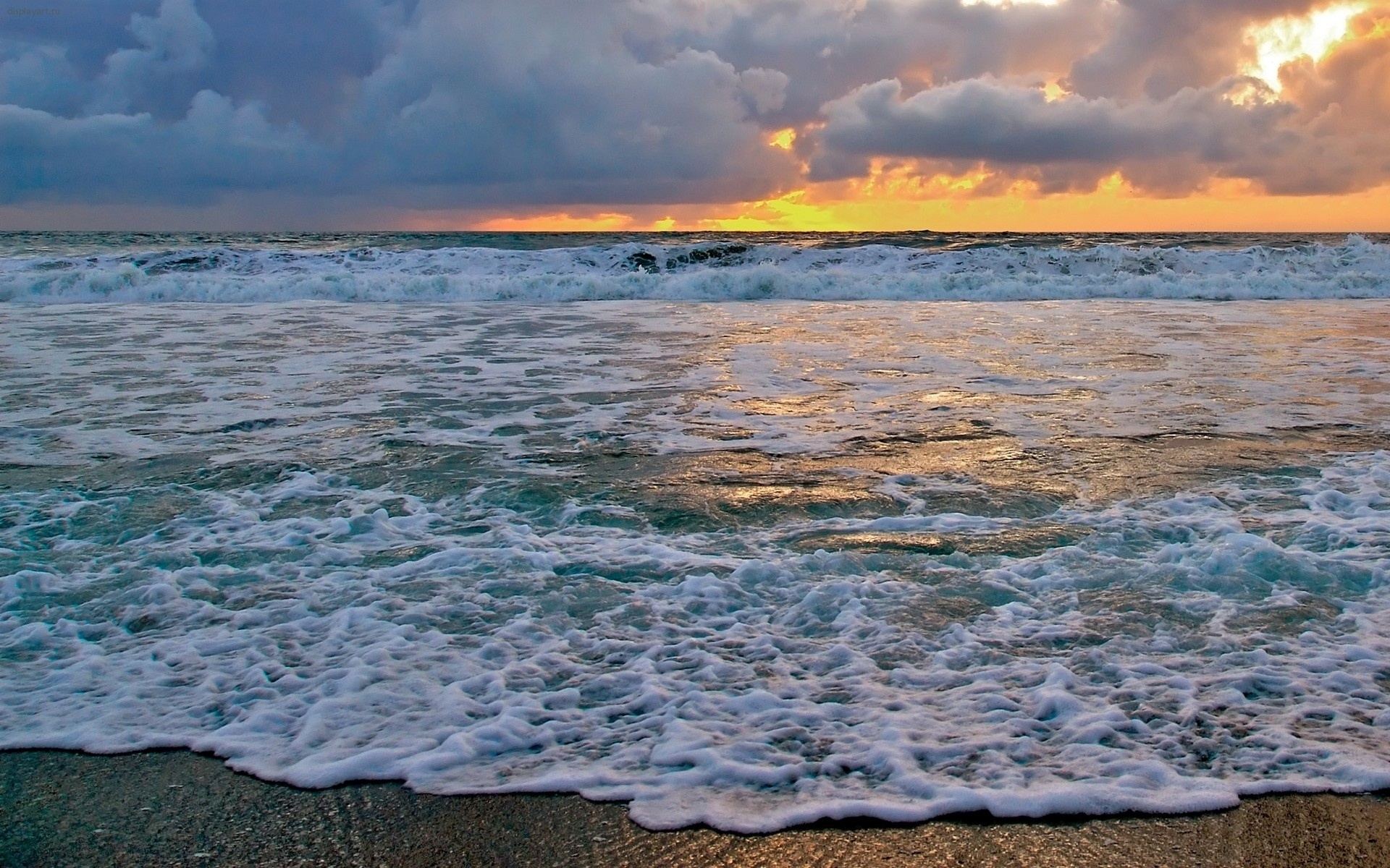 PCデスクトップに風景, 日没, スカイ, 水, 海, ビーチ画像を無料でダウンロード