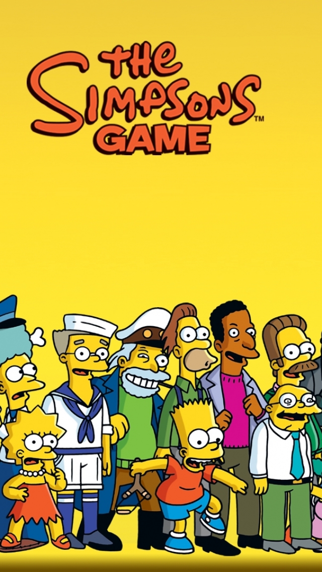 Los mejores fondos de pantalla de The Simpsons Game para la pantalla del teléfono