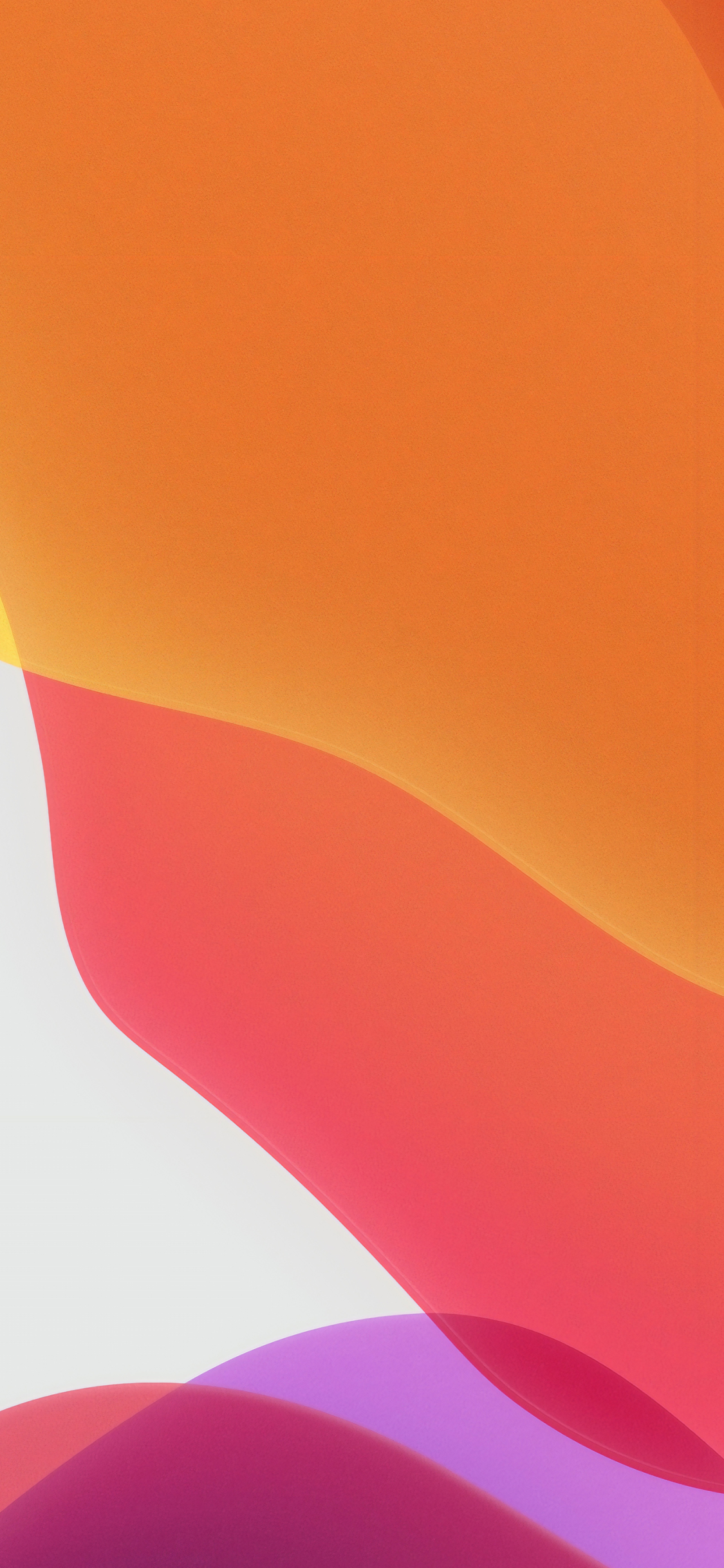 Handy-Wallpaper Abstrakt, Orange Farbe), Apple Inc kostenlos herunterladen.
