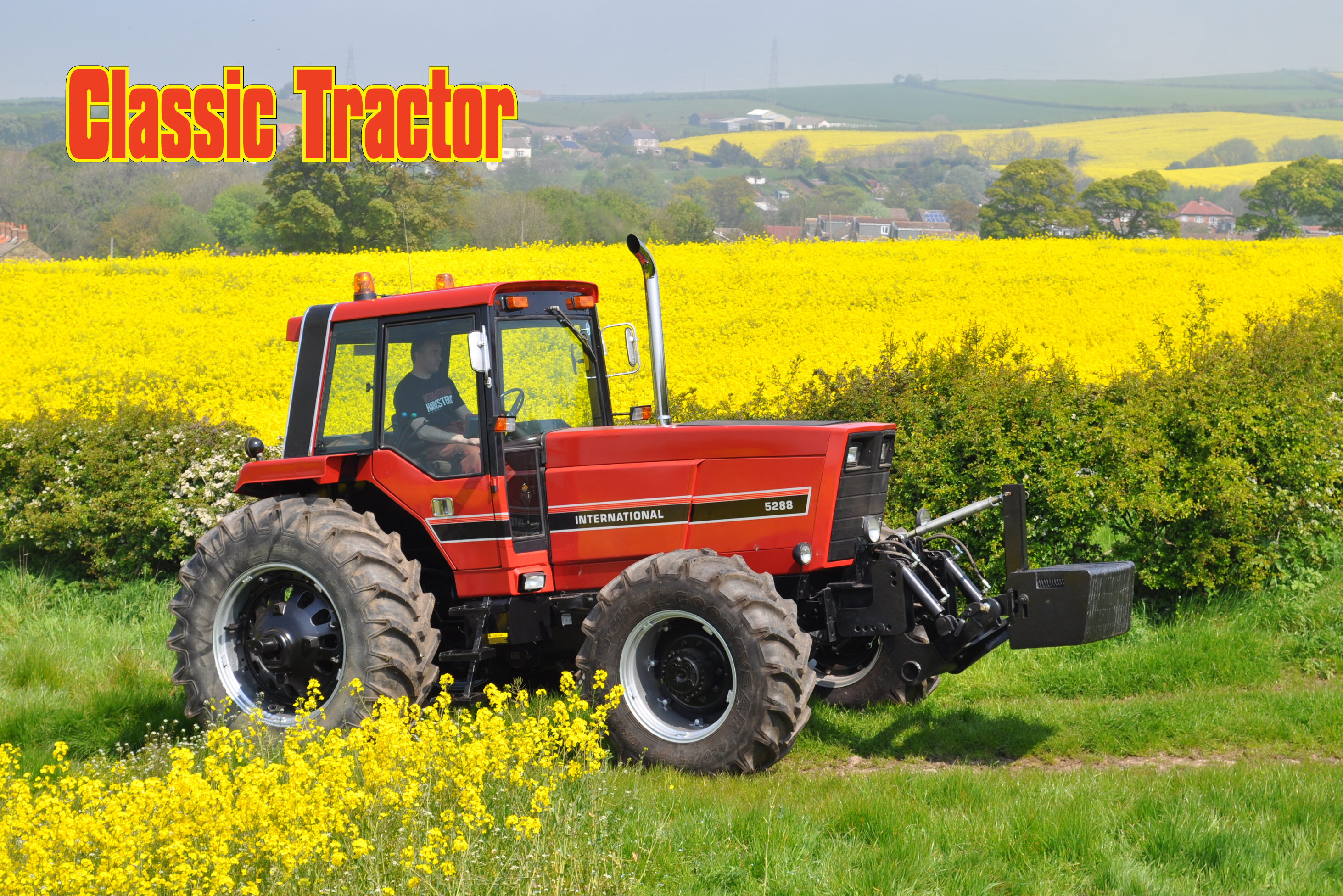 Laden Sie Internationaler Traktor HD-Desktop-Hintergründe herunter