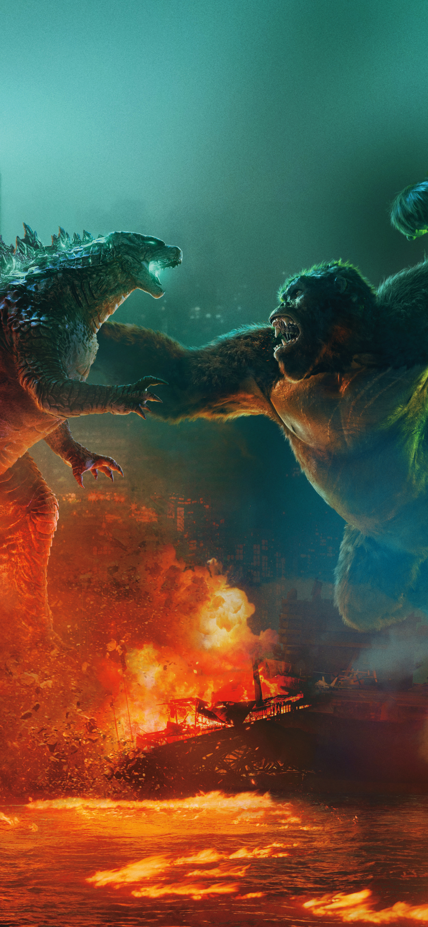 Download mobile wallpaper Movie, Godzilla Vs Kong for free.
