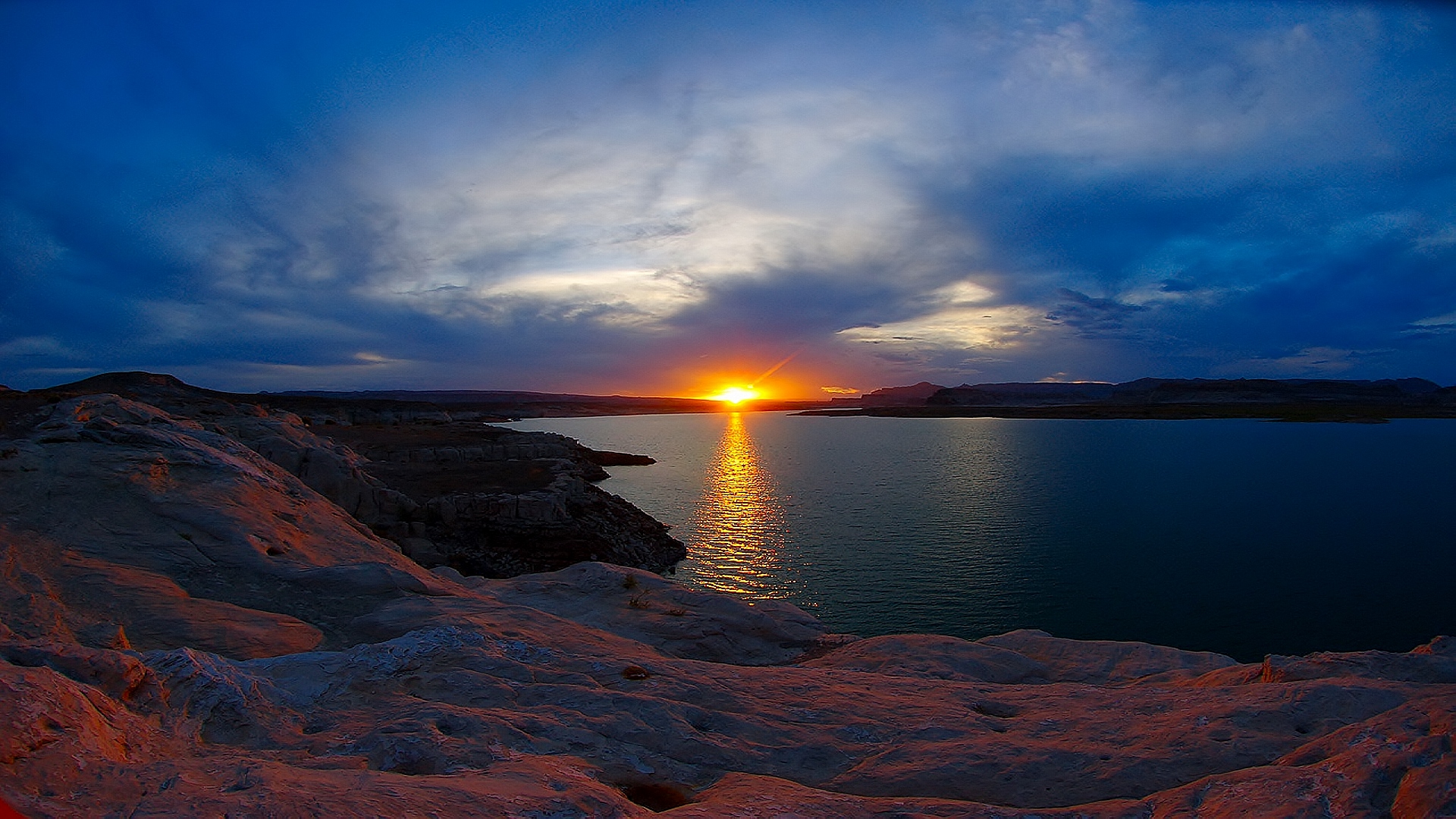 Free download wallpaper Water, Sunset, Earth on your PC desktop