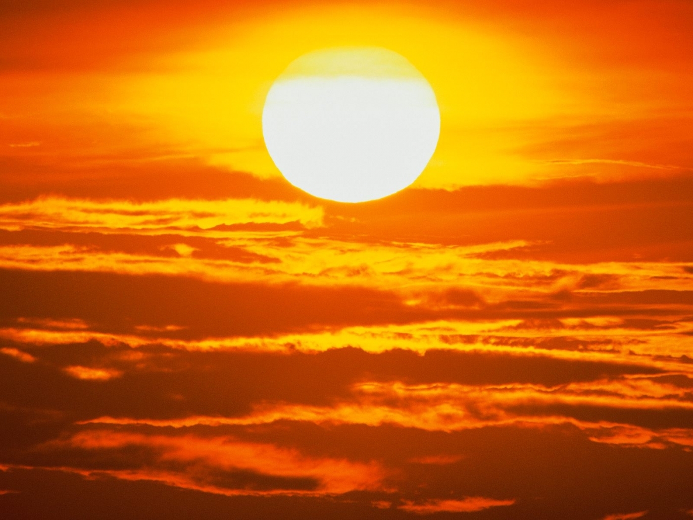 無料モバイル壁紙雲, 風景, オレンジ, 日没をダウンロードします。