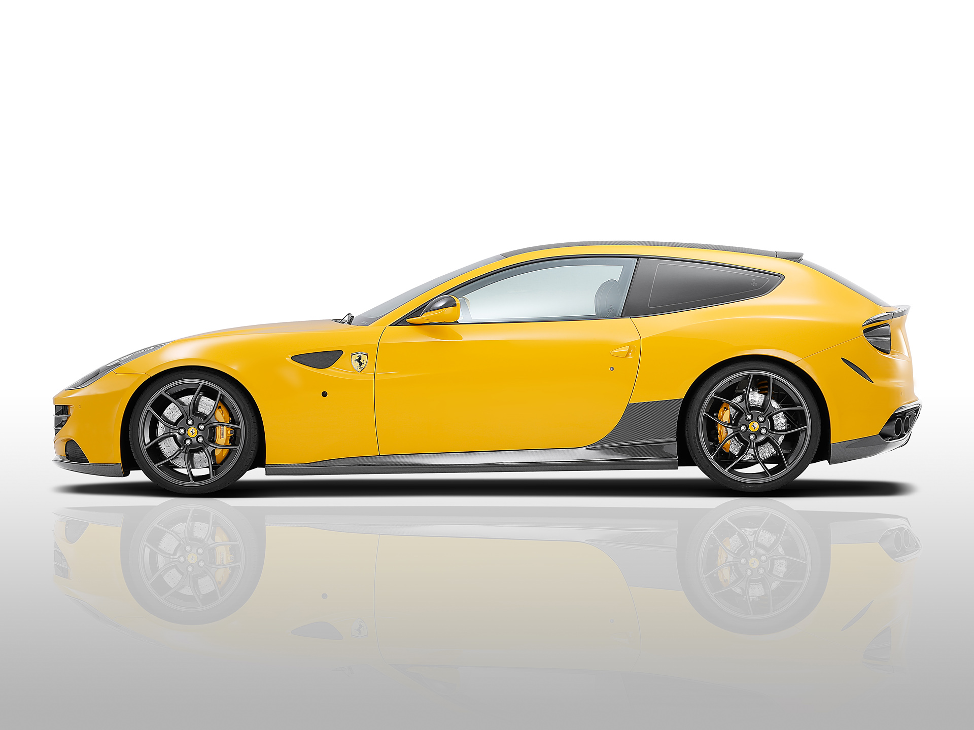 PCデスクトップにフェラーリ, 車, 乗り物, 黄色い車, フェラーリFf画像を無料でダウンロード