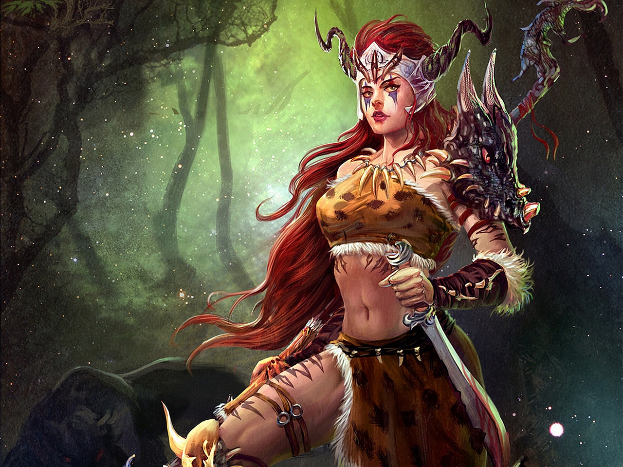 Download mobile wallpaper Fantasy, Women Warrior for free.