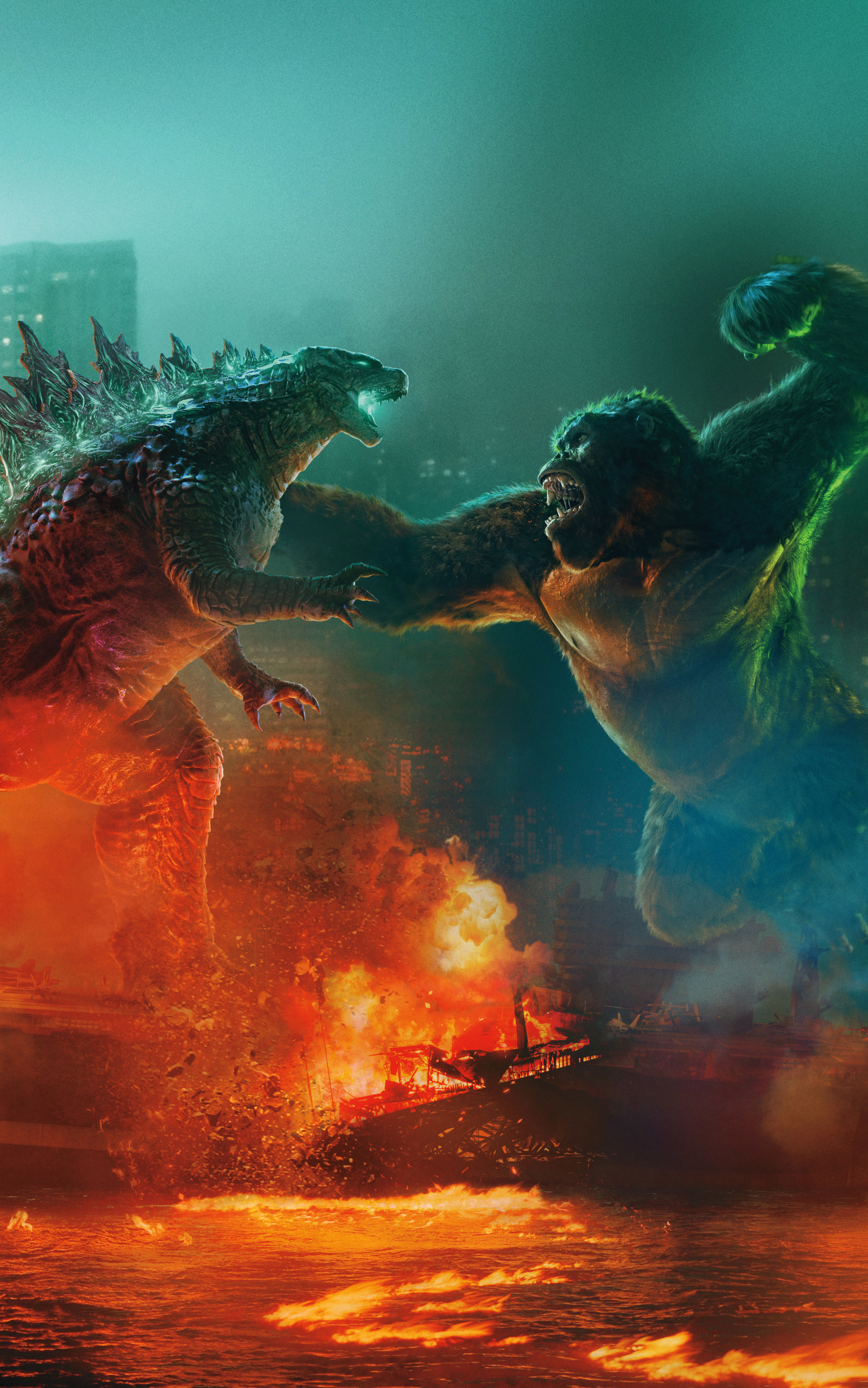 Descarga gratuita de fondo de pantalla para móvil de Películas, Godzilla Vs Kong.