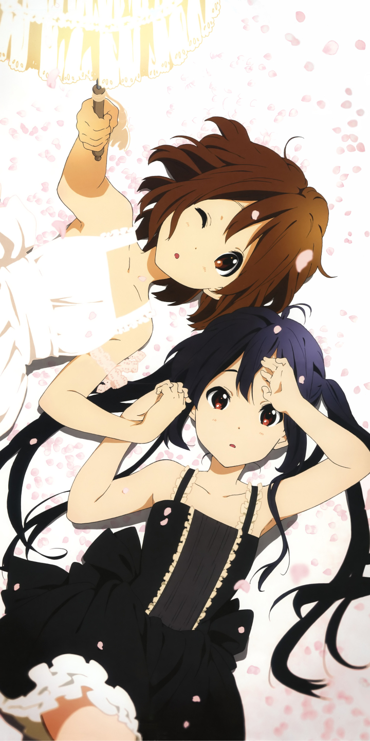 Download mobile wallpaper Anime, K On!, Azusa Nakano, Yui Hirasawa for free.