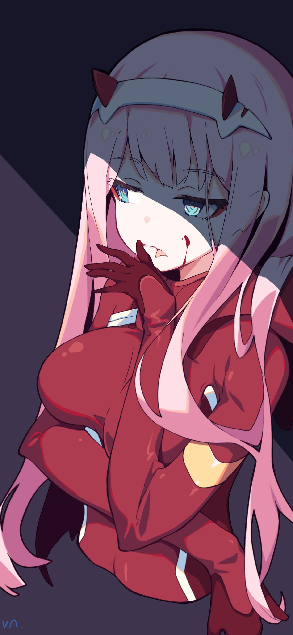 Скачати мобільні шпалери Аніме, Милий У Франксі, Zero Two (Darling In The Franxx) безкоштовно.