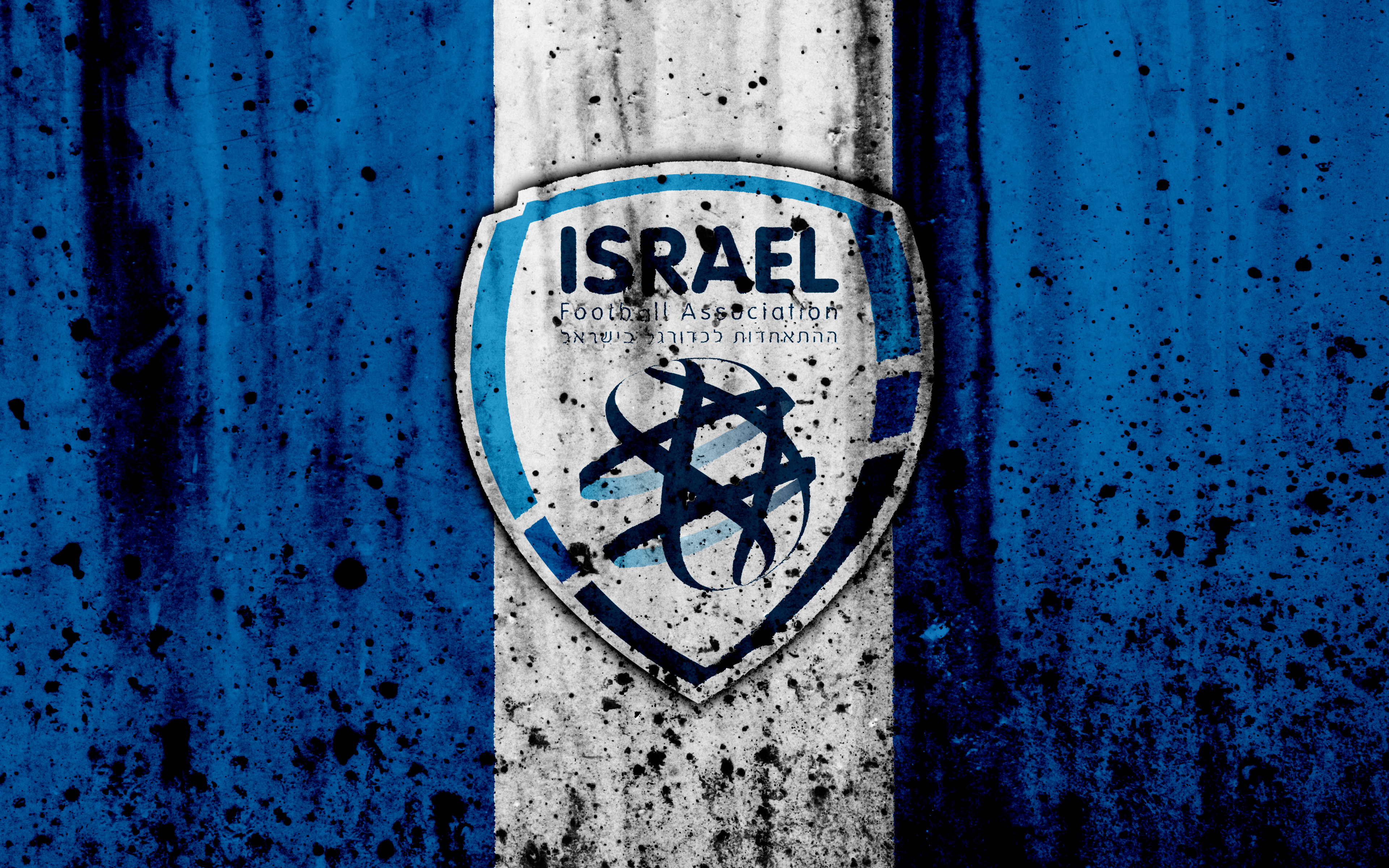 1531431 descargar fondo de pantalla deporte, selección de fútbol de israel, emblema, israel, logo, fútbol: protectores de pantalla e imágenes gratis