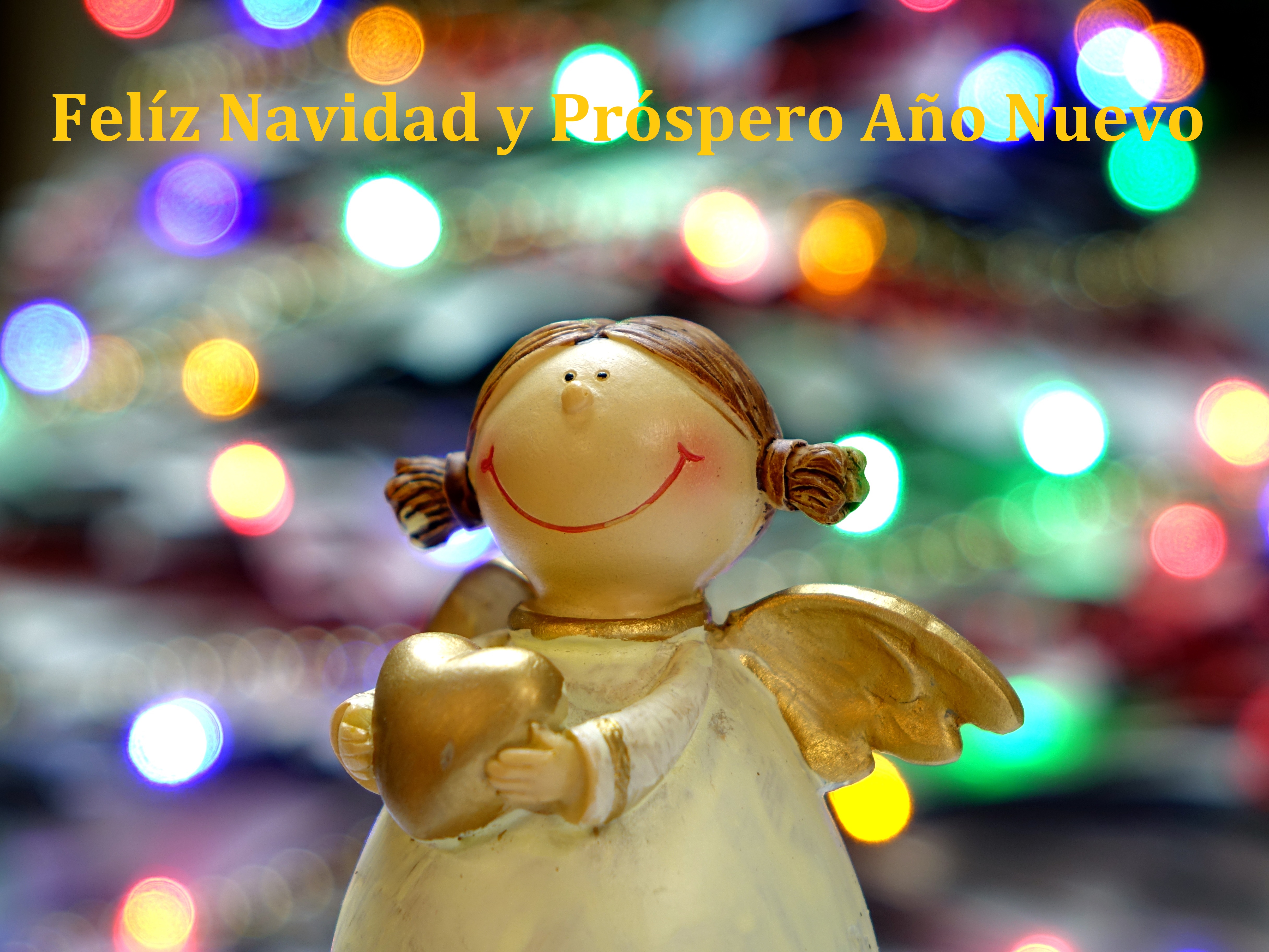 Descarga gratis la imagen Navidad, Luces, Día Festivo, Corazón, Ángel, Figurilla, Feliz Navidad, Feliz Año Nuevo en el escritorio de tu PC