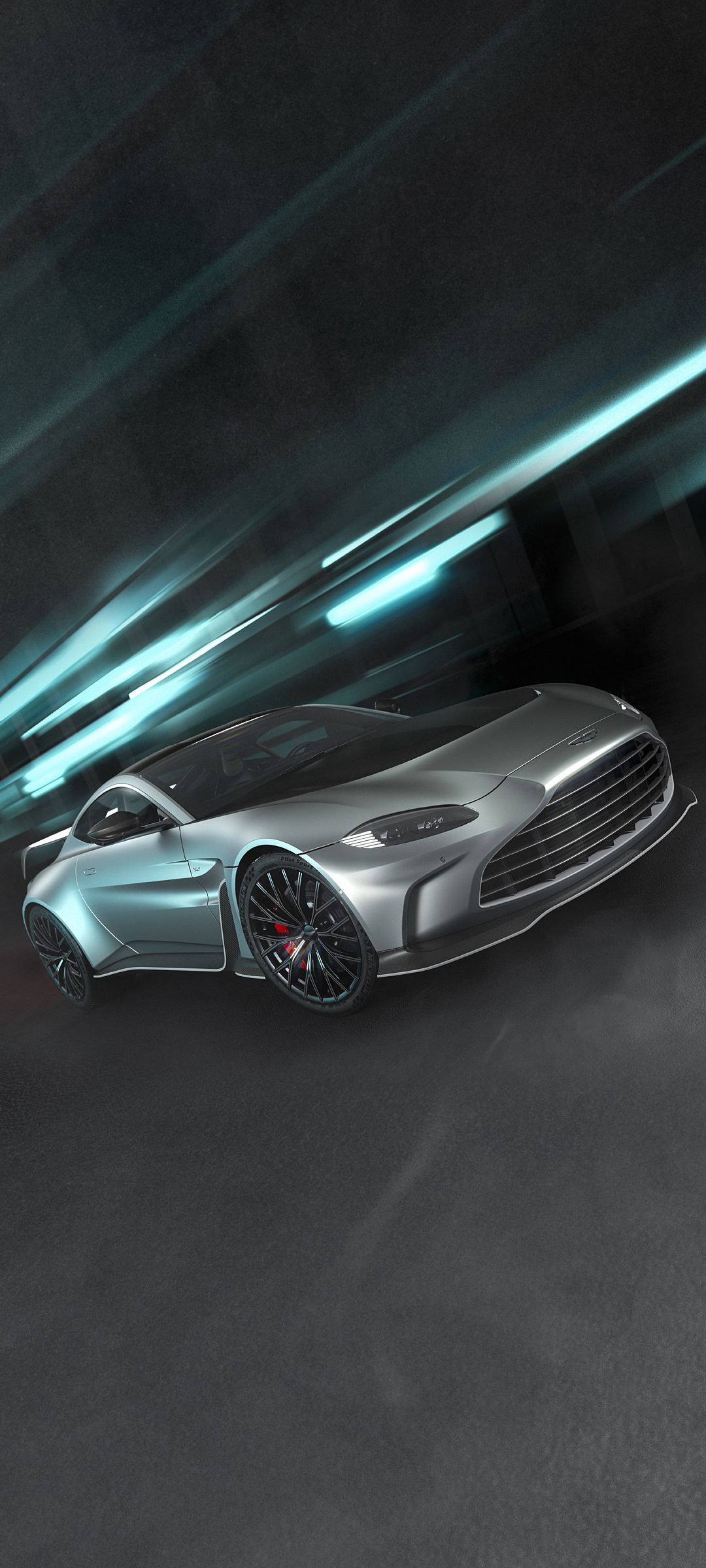 Handy-Wallpaper Aston Martin, Fahrzeuge, Aston Martin V12 Vorteil kostenlos herunterladen.