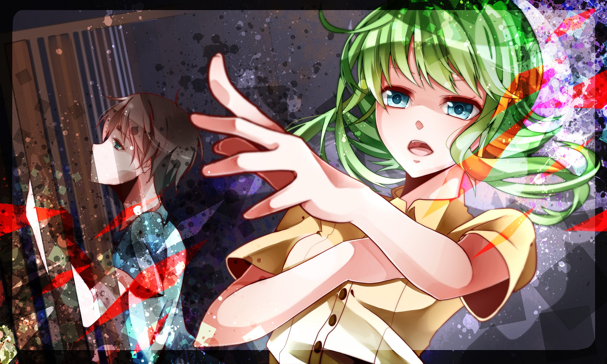 Free download wallpaper Anime, Vocaloid, Gumi (Vocaloid) on your PC desktop