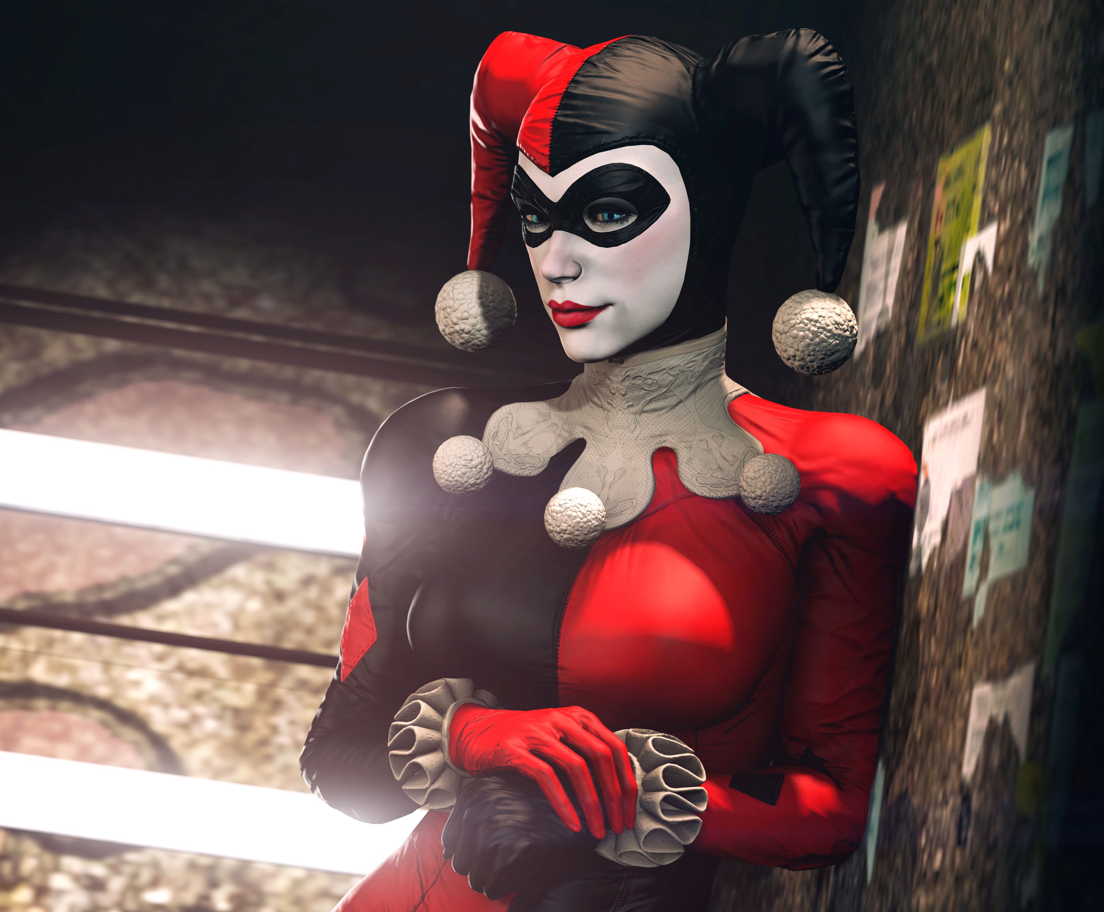 Free download wallpaper Batman, Video Game, Harley Quinn, Batman: Arkham Knight on your PC desktop