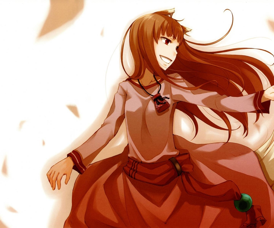 Download mobile wallpaper Anime, Spice And Wolf for free.