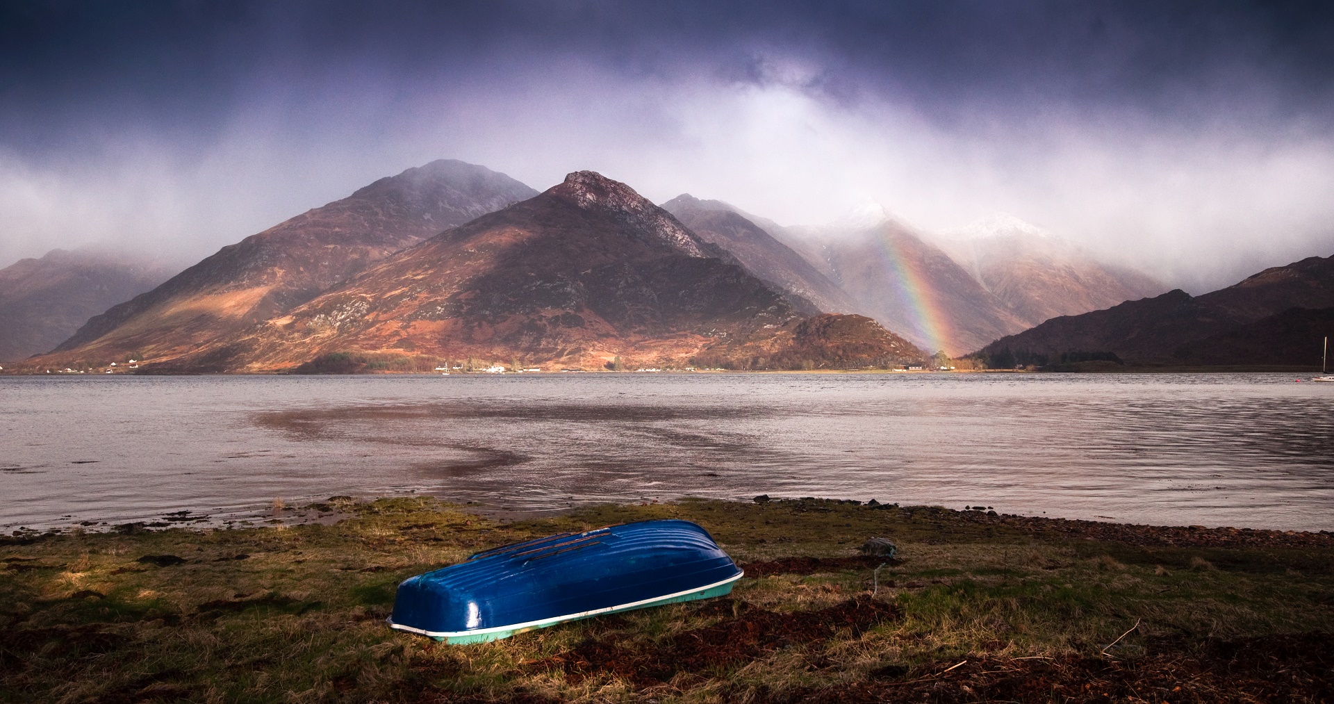 Téléchargez gratuitement l'image Paysage, Montagne, Lac, Bateau, Véhicules sur le bureau de votre PC