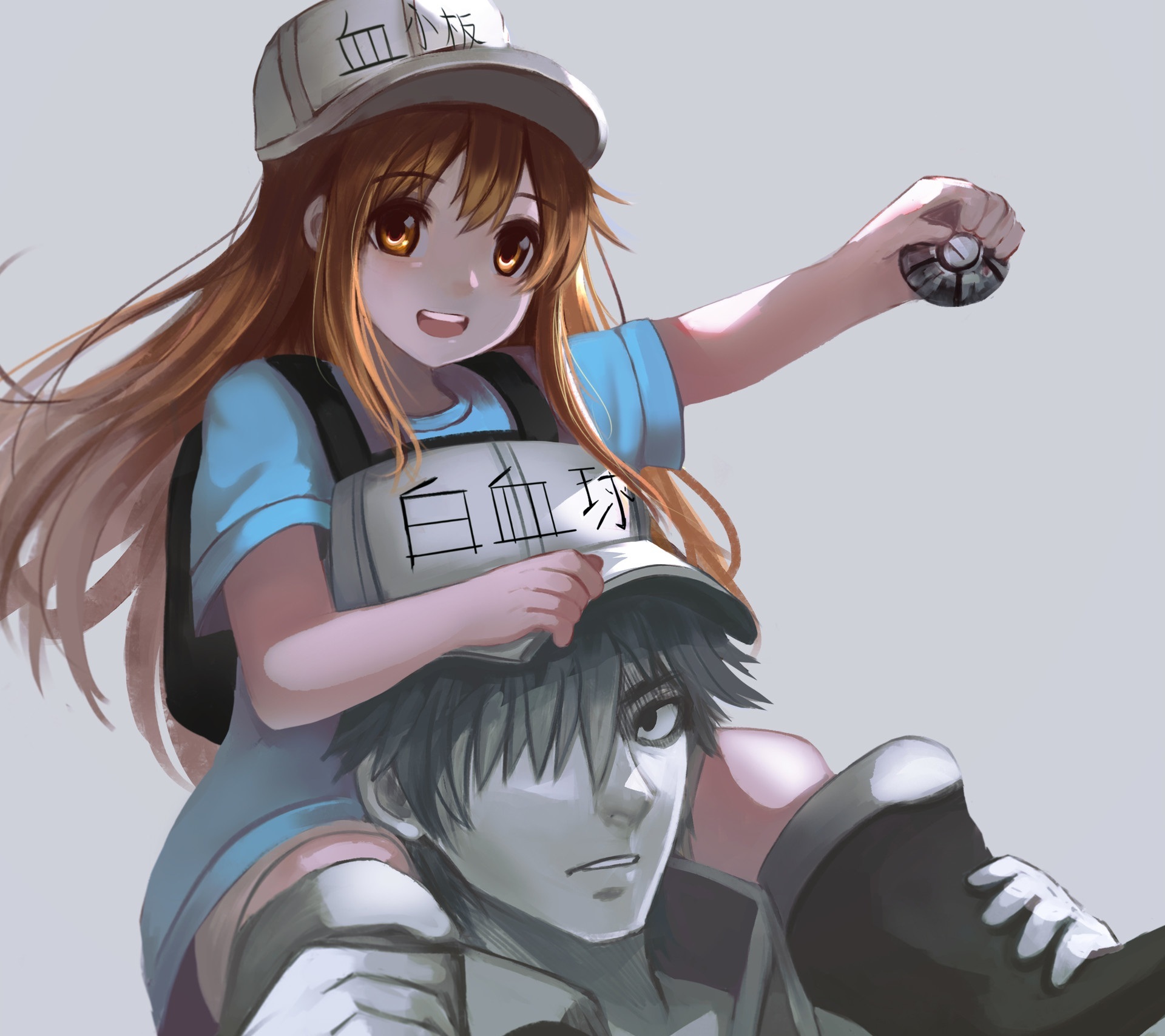 u 1146 (cells at work!), anime, cells at work!, platelet (cells at work!)