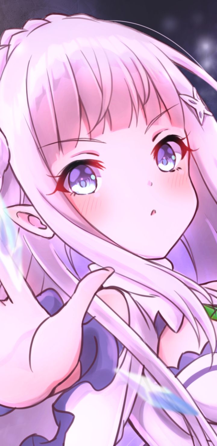 Descarga gratuita de fondo de pantalla para móvil de Animado, Emilia (Re:zero), Re:zero Comenzando La Vida En Otro Mundo.