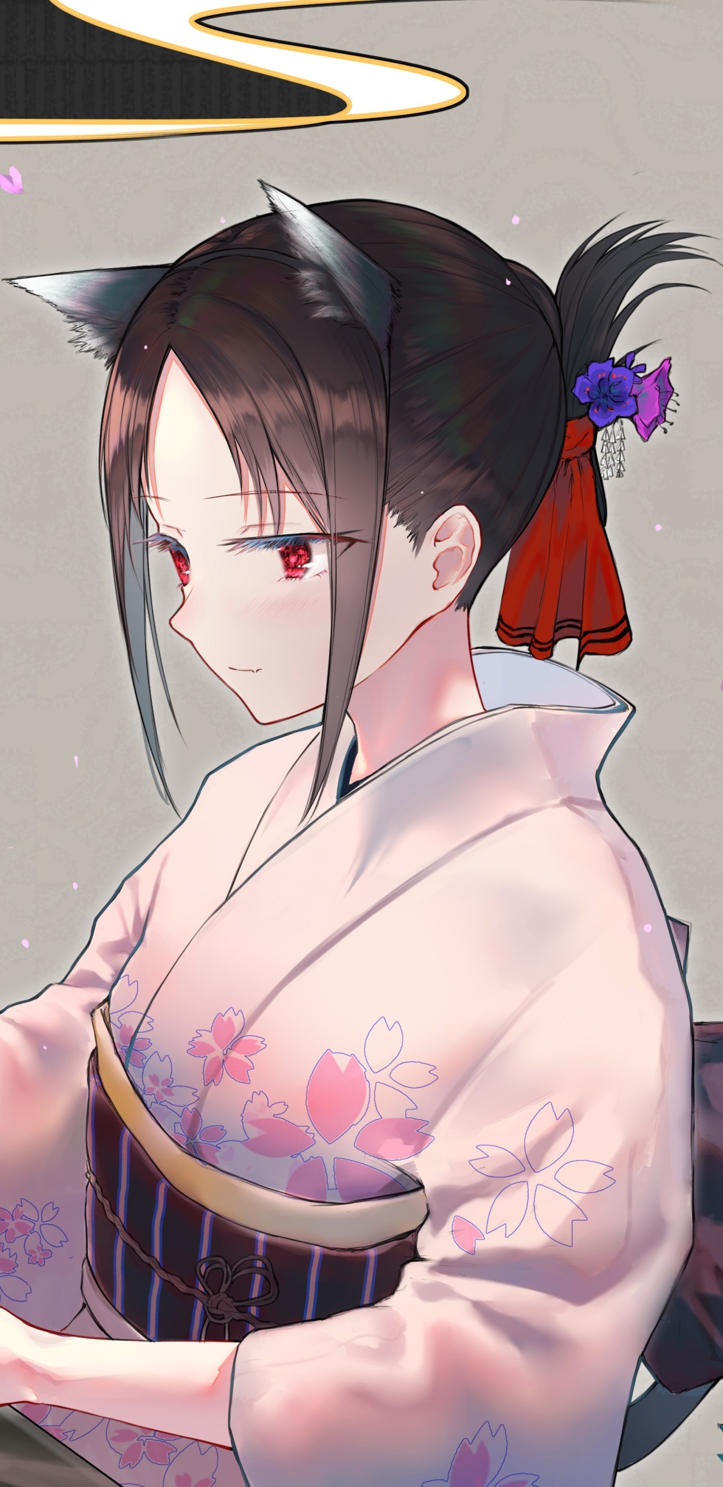 Descarga gratuita de fondo de pantalla para móvil de Animado, Kaguya Sama Wa Kokurasetai: Tensai Tachi No Ren'ai Zunōsen, Kaguya Shinomiya.