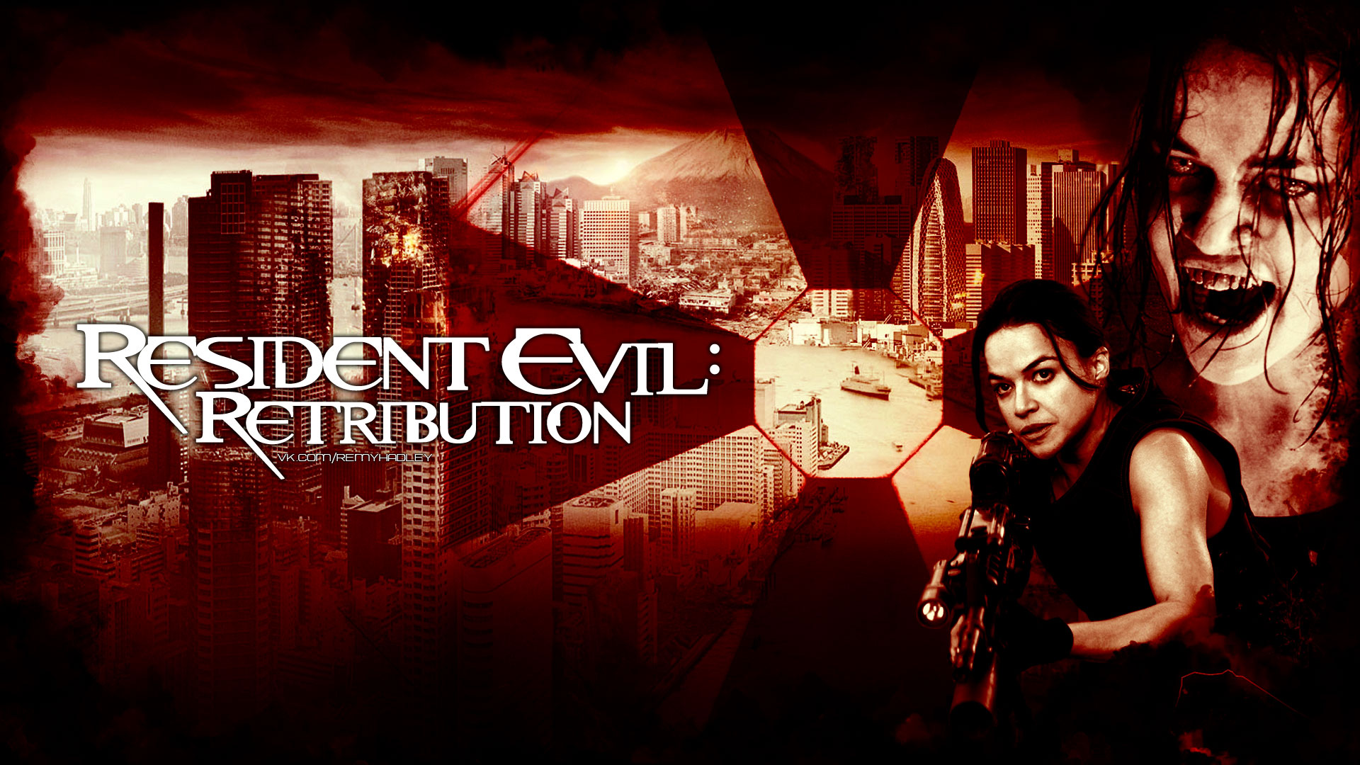 Handy-Wallpaper Resident Evil: Retribution, Resident Evil, Filme kostenlos herunterladen.