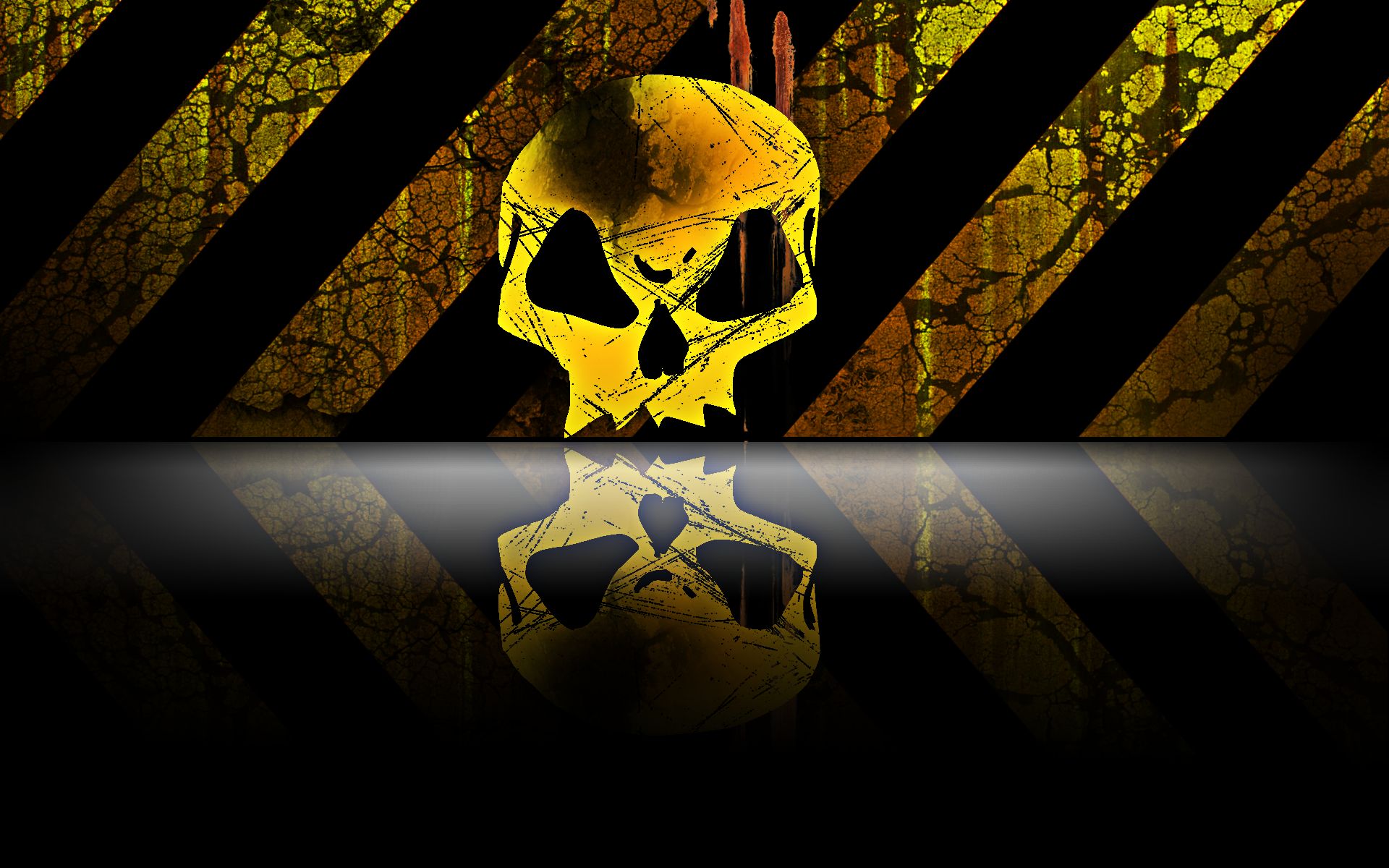 Download mobile wallpaper Dark, Skull for free.