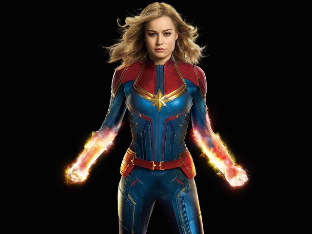 Téléchargez des papiers peints mobile Film, Captain Marvel, Brie Larson gratuitement.