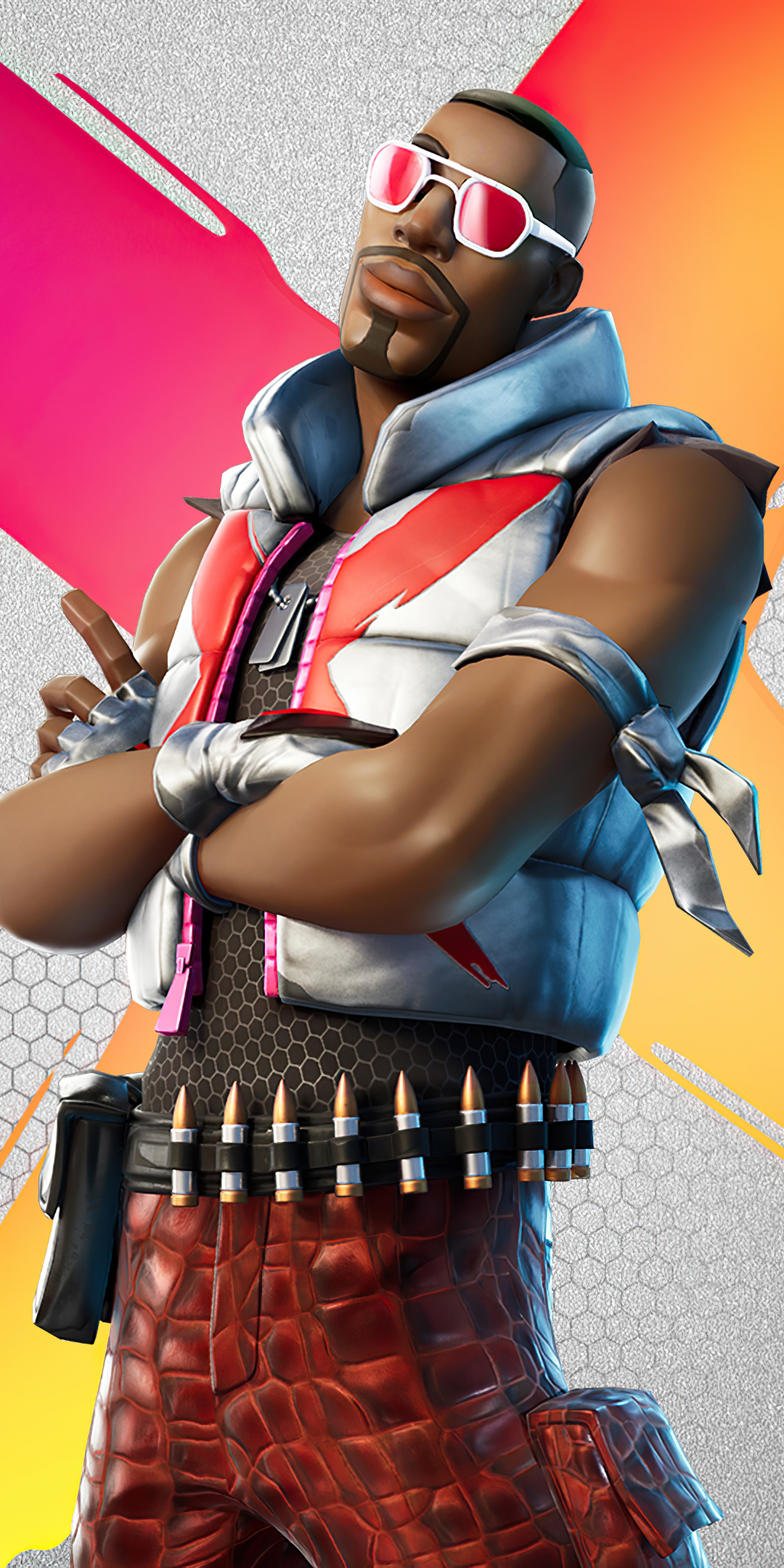 Handy-Wallpaper Computerspiele, Fortnite kostenlos herunterladen.