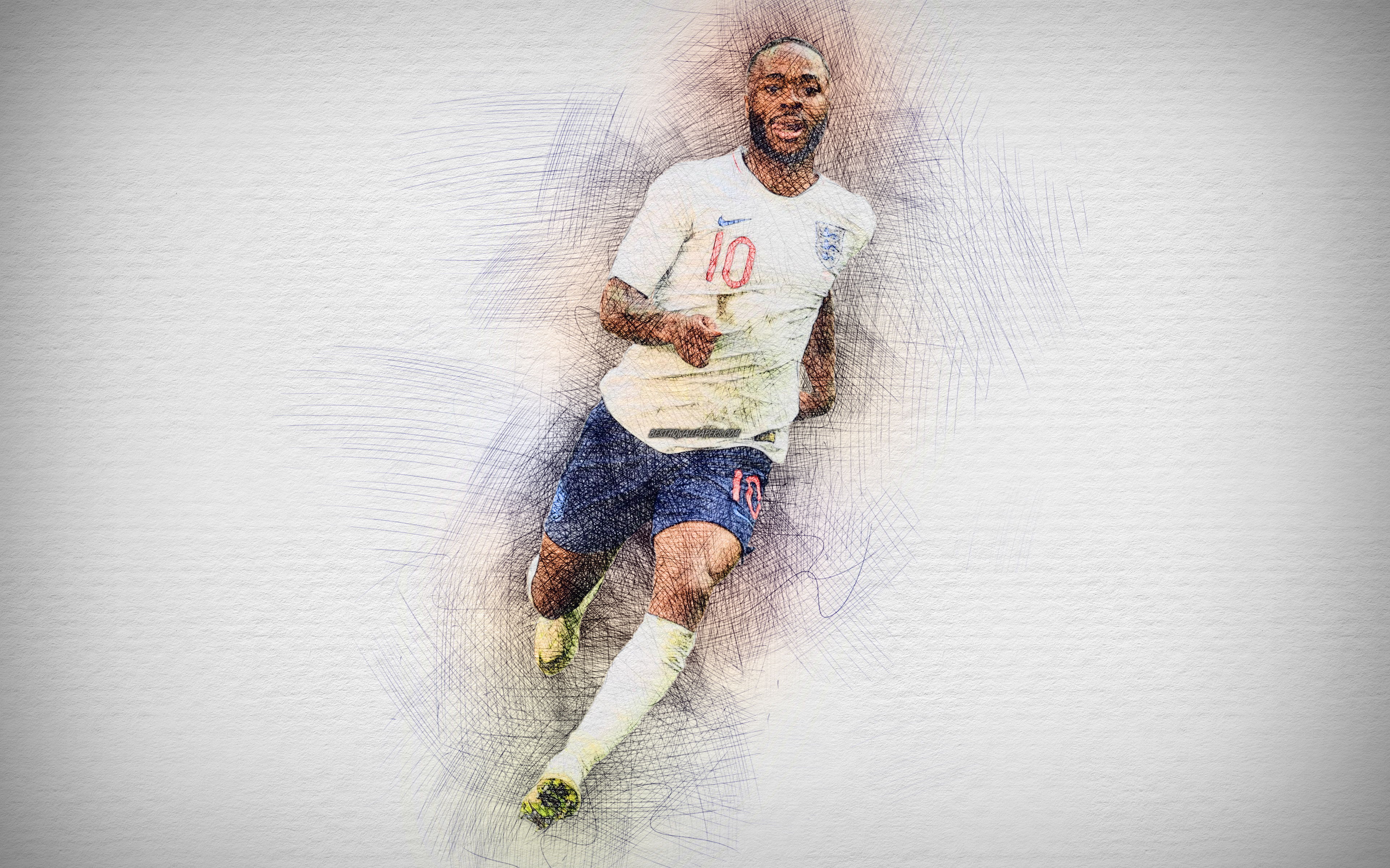 Download mobile wallpaper Sports, English, Soccer, Raheem Sterling for free.