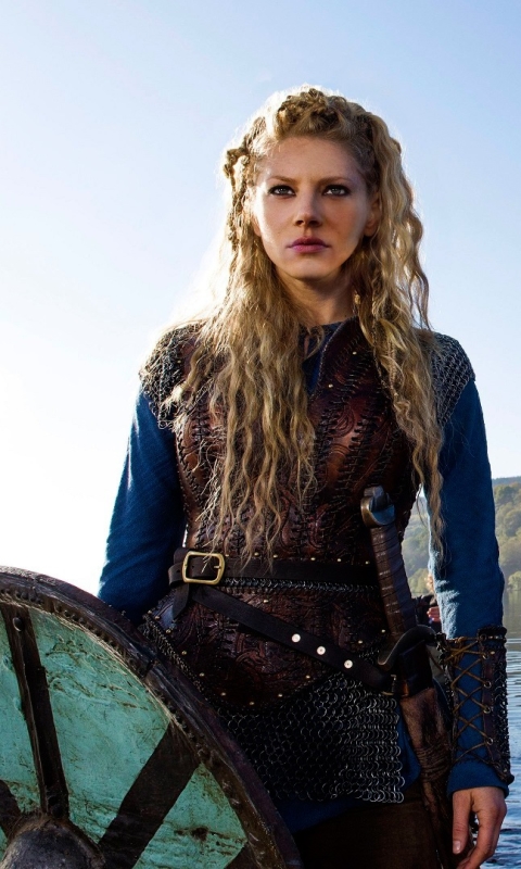 Download mobile wallpaper Tv Show, Vikings, Katheryn Winnick, Lagertha (Vikings) for free.