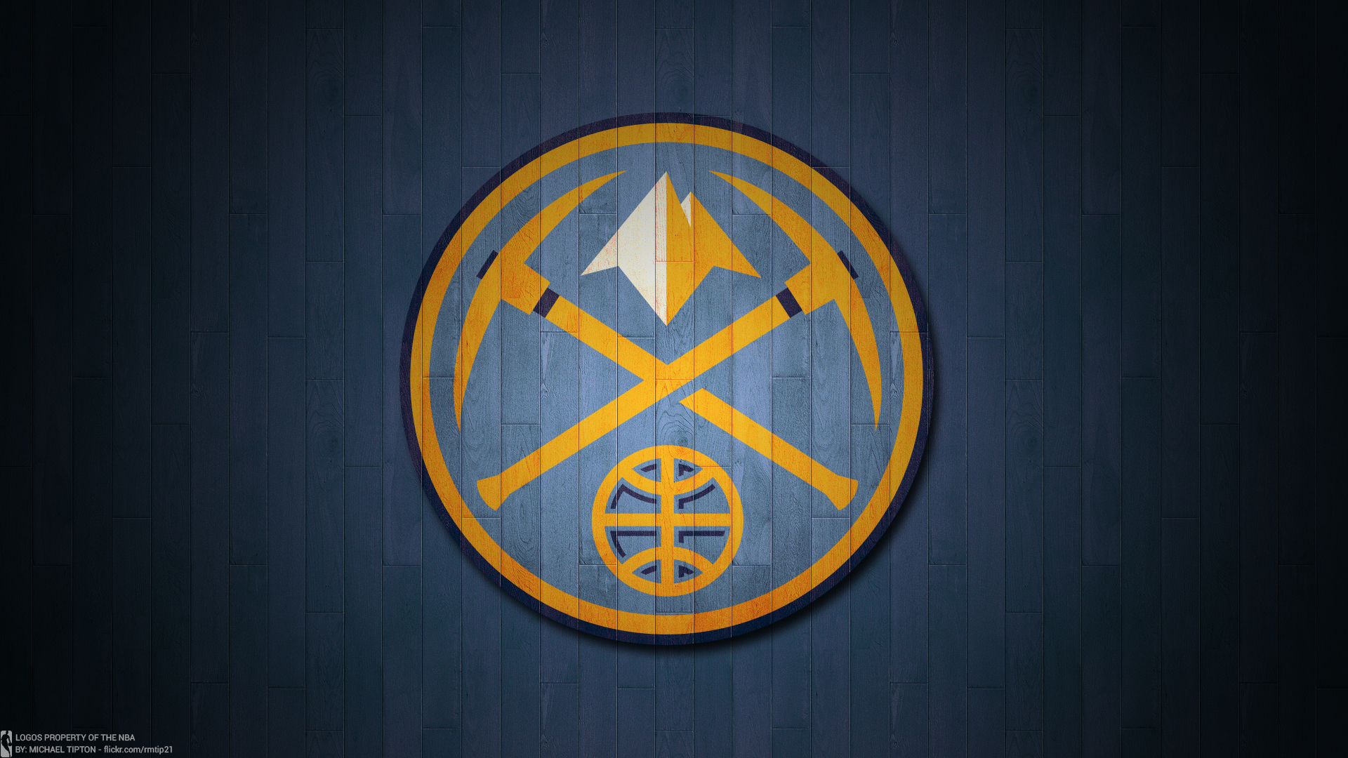 Handy-Wallpaper Sport, Basketball, Logo, Nba, Denver Nuggets kostenlos herunterladen.