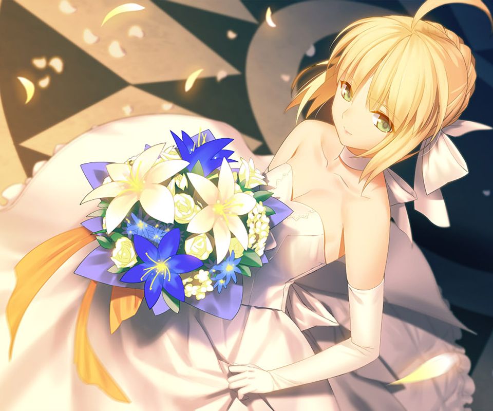 Download mobile wallpaper Anime, Saber (Fate Series), Fate/stay Night, Saber Bride, Fate Series for free.