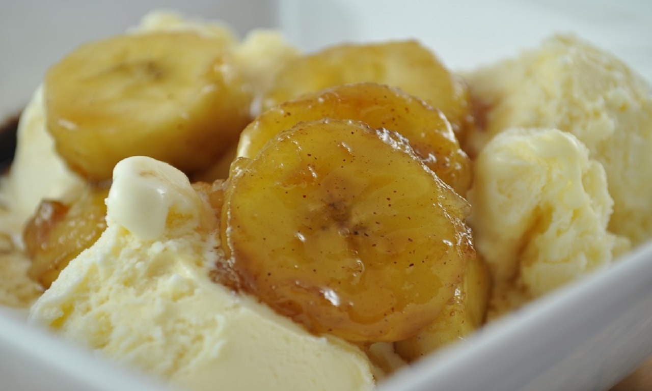 Laden Sie das Dessert, Banane, Nahrungsmittel-Bild kostenlos auf Ihren PC-Desktop herunter