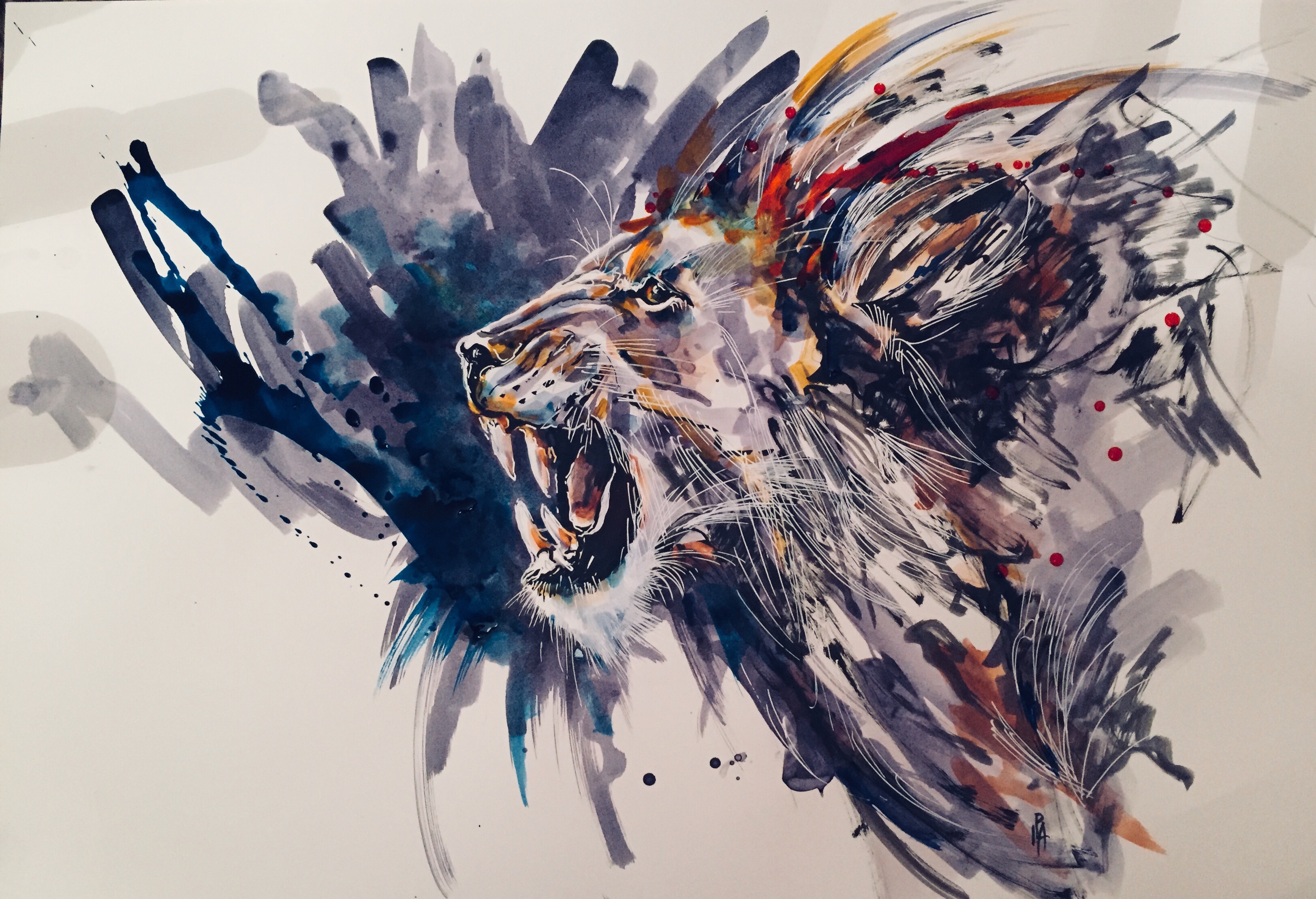 Laden Sie das Tiere, Löwe, Malerei, Künstlerisch-Bild kostenlos auf Ihren PC-Desktop herunter