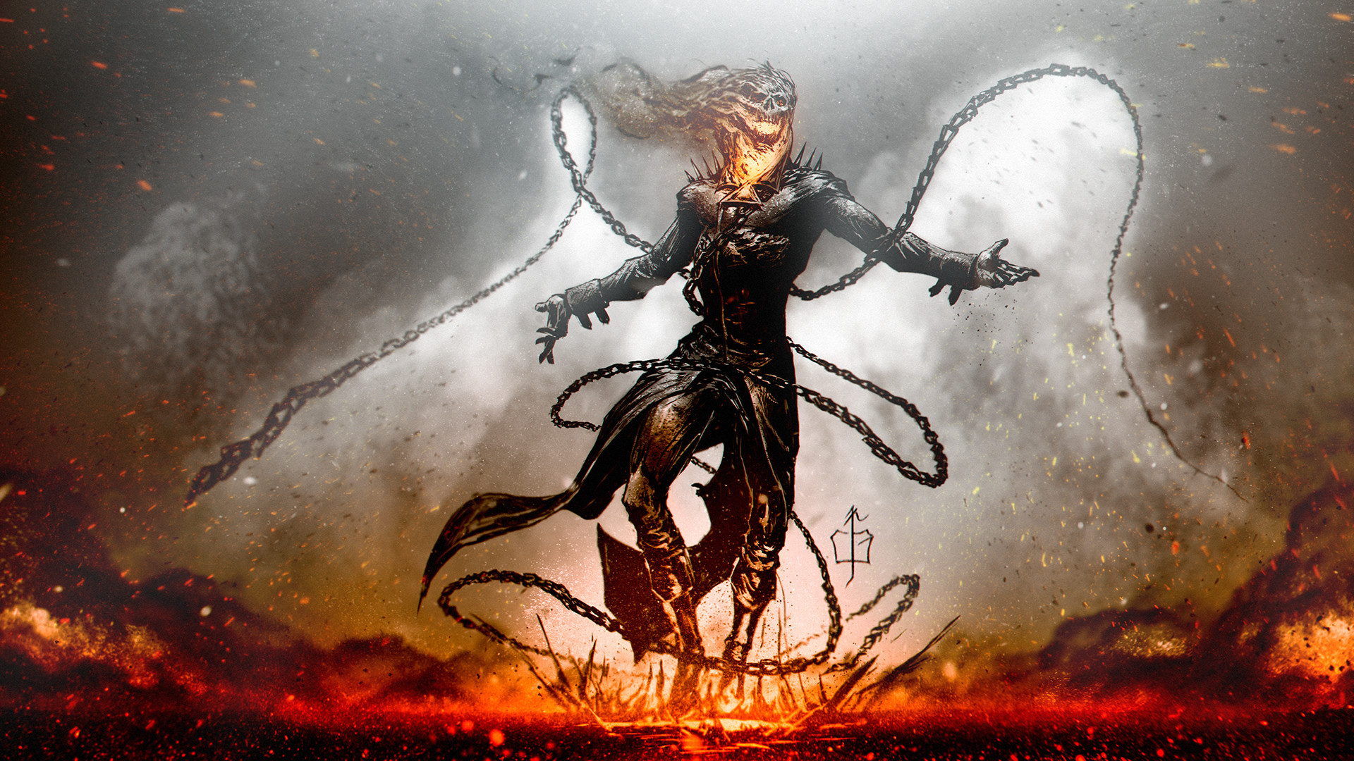 Free download wallpaper Ghost Rider, Comics on your PC desktop