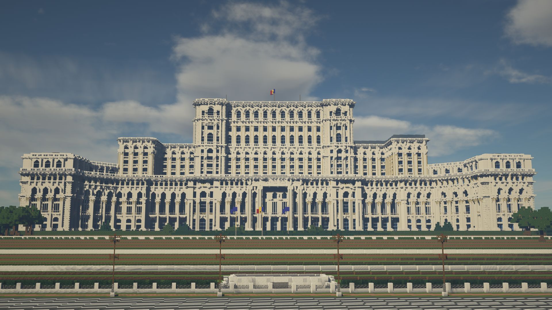 1026324 Bild herunterladen computerspiele, minecraft, palast, parlament, rumänien - Hintergrundbilder und Bildschirmschoner kostenlos