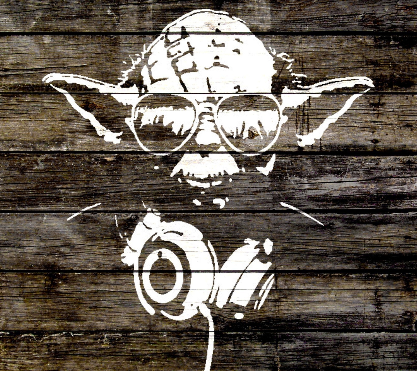 Handy-Wallpaper Musik, Künstlerisch, Yoda kostenlos herunterladen.