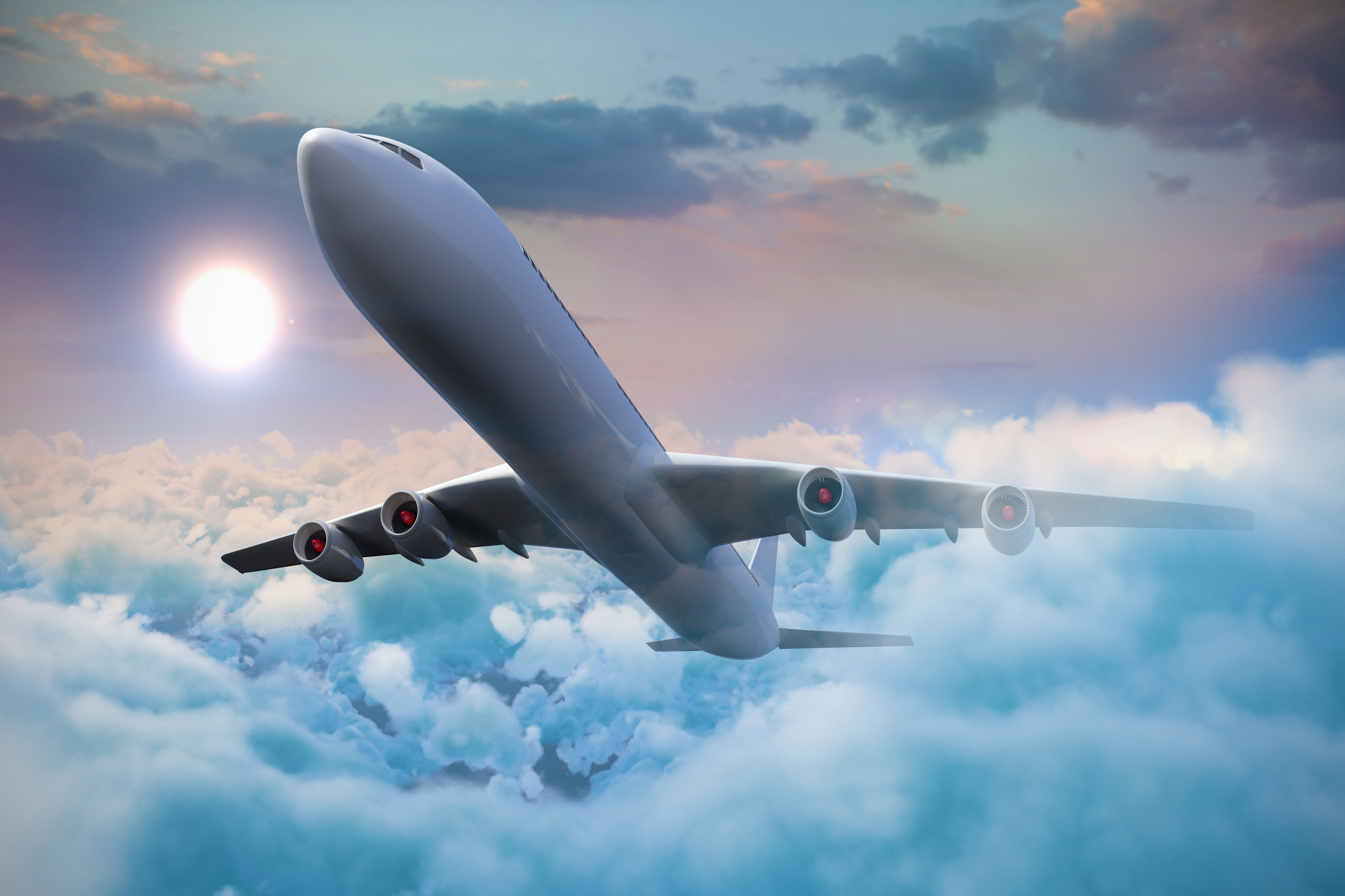 Free download wallpaper Sky, Airplane, Cloud, Aircraft, Passenger Plane, Flying, Vehicles on your PC desktop