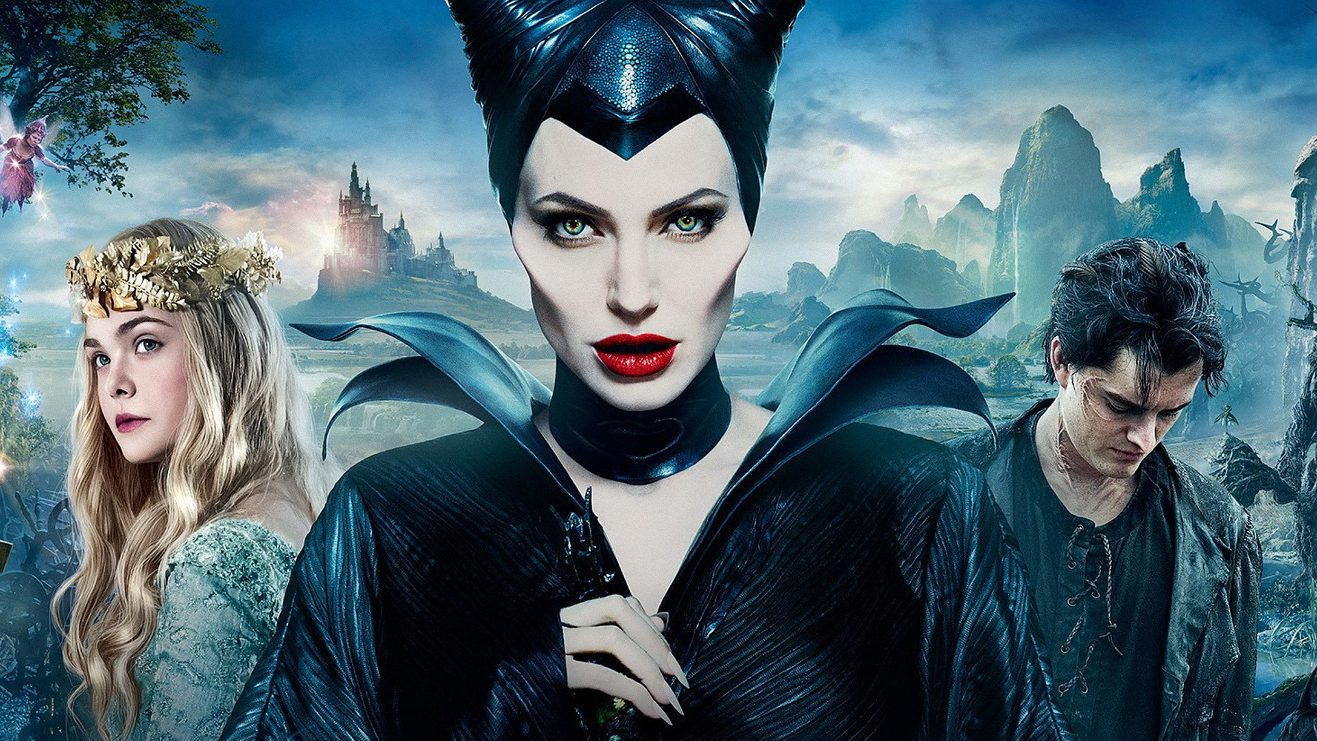 Laden Sie das Filme, Maleficent Die Dunkle Fee-Bild kostenlos auf Ihren PC-Desktop herunter