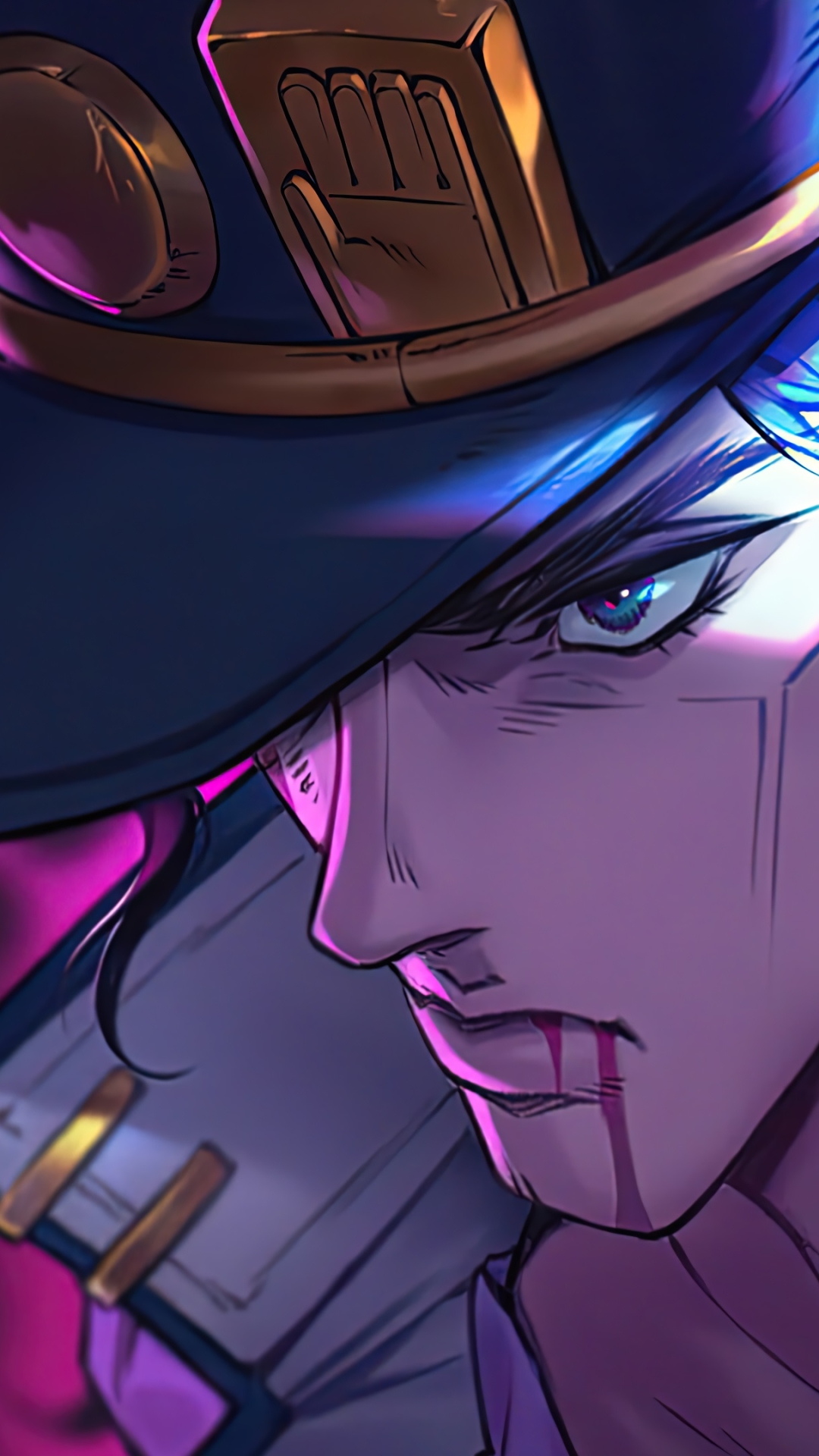 Download mobile wallpaper Anime, Jojo's Bizarre Adventure, Jotaro Kujo for free.