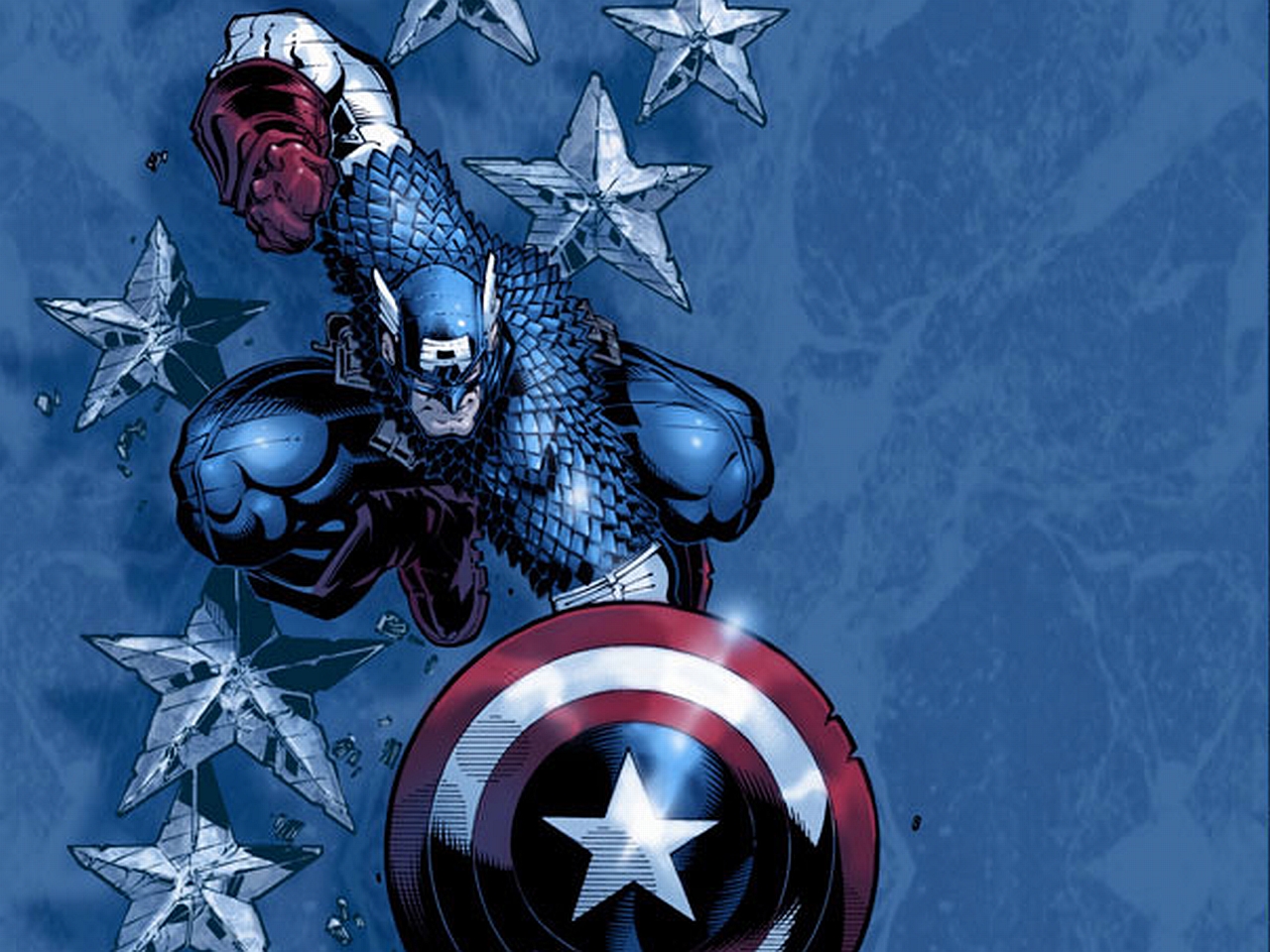 Handy-Wallpaper Captain America, Comics kostenlos herunterladen.