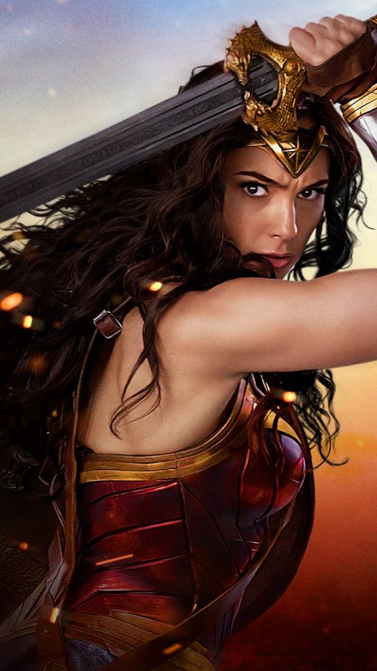 Handy-Wallpaper Filme, Wonderwoman, Gal Gadot, Wonder Woman kostenlos herunterladen.