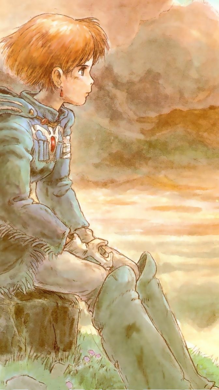 Handy-Wallpaper Animes, Nausicaä Aus Dem Tal Der Winde kostenlos herunterladen.